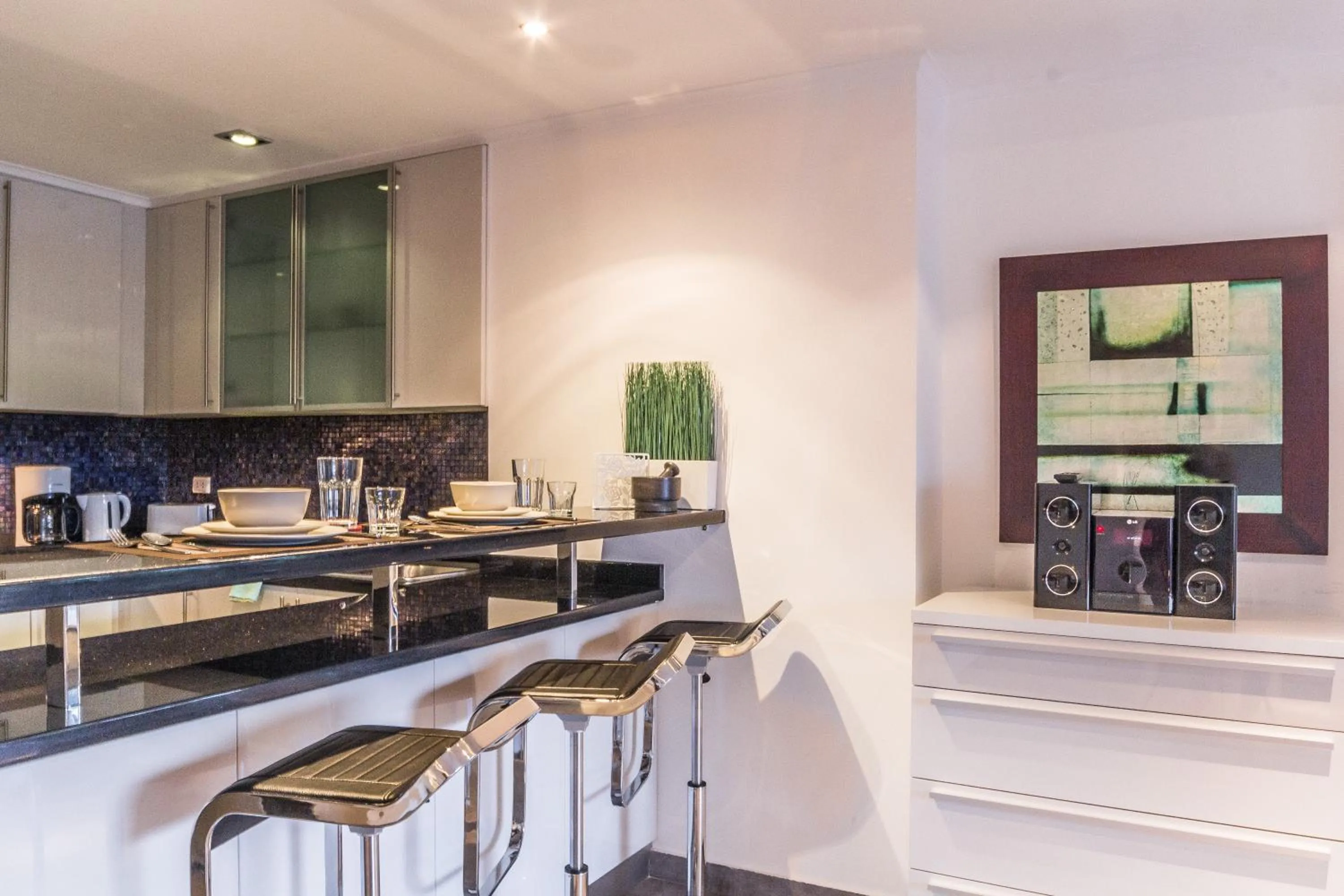 Kitchen or kitchenette in Dasiri Beach Apartment Premium