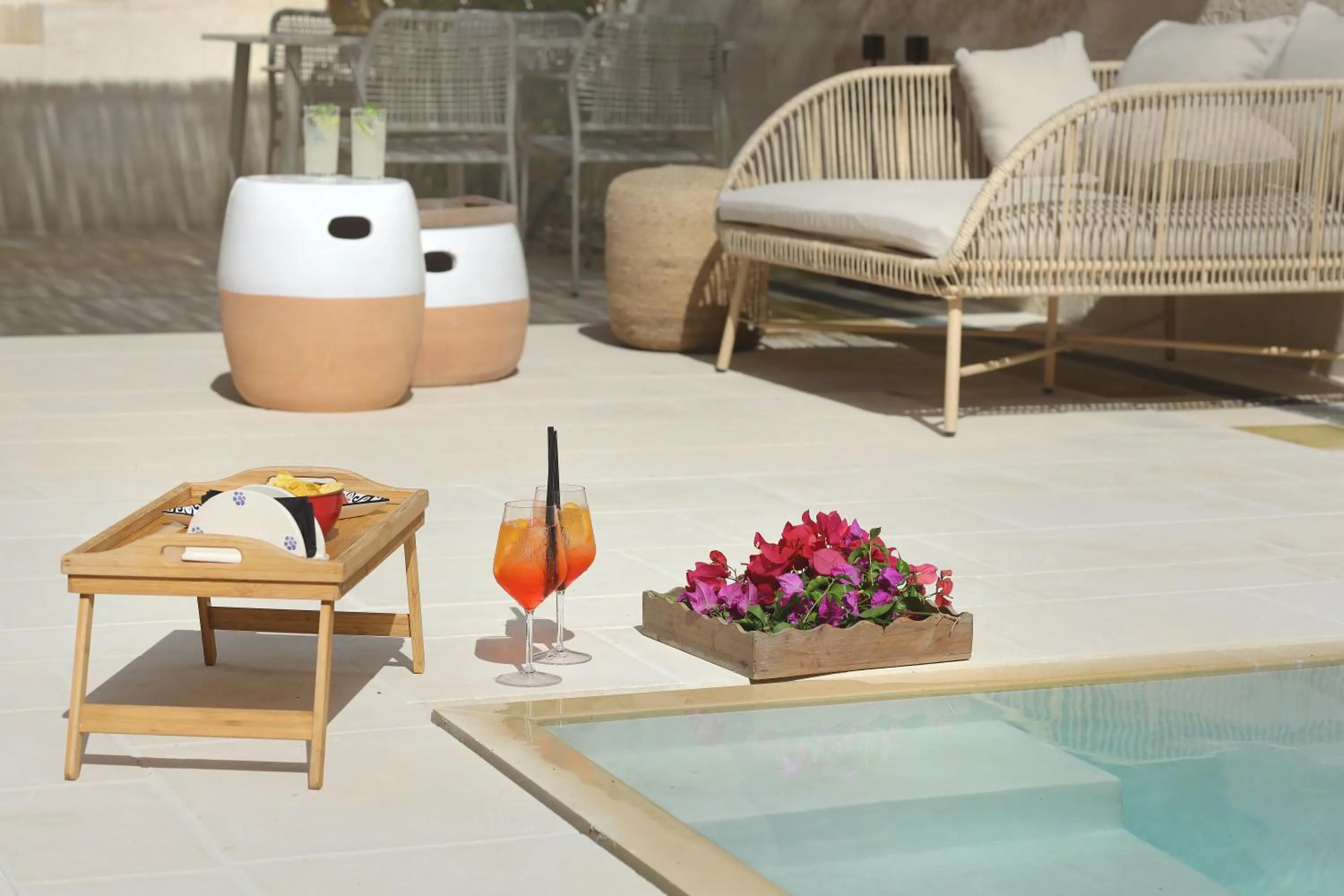 Patio in Masseria Borgo Sentinella