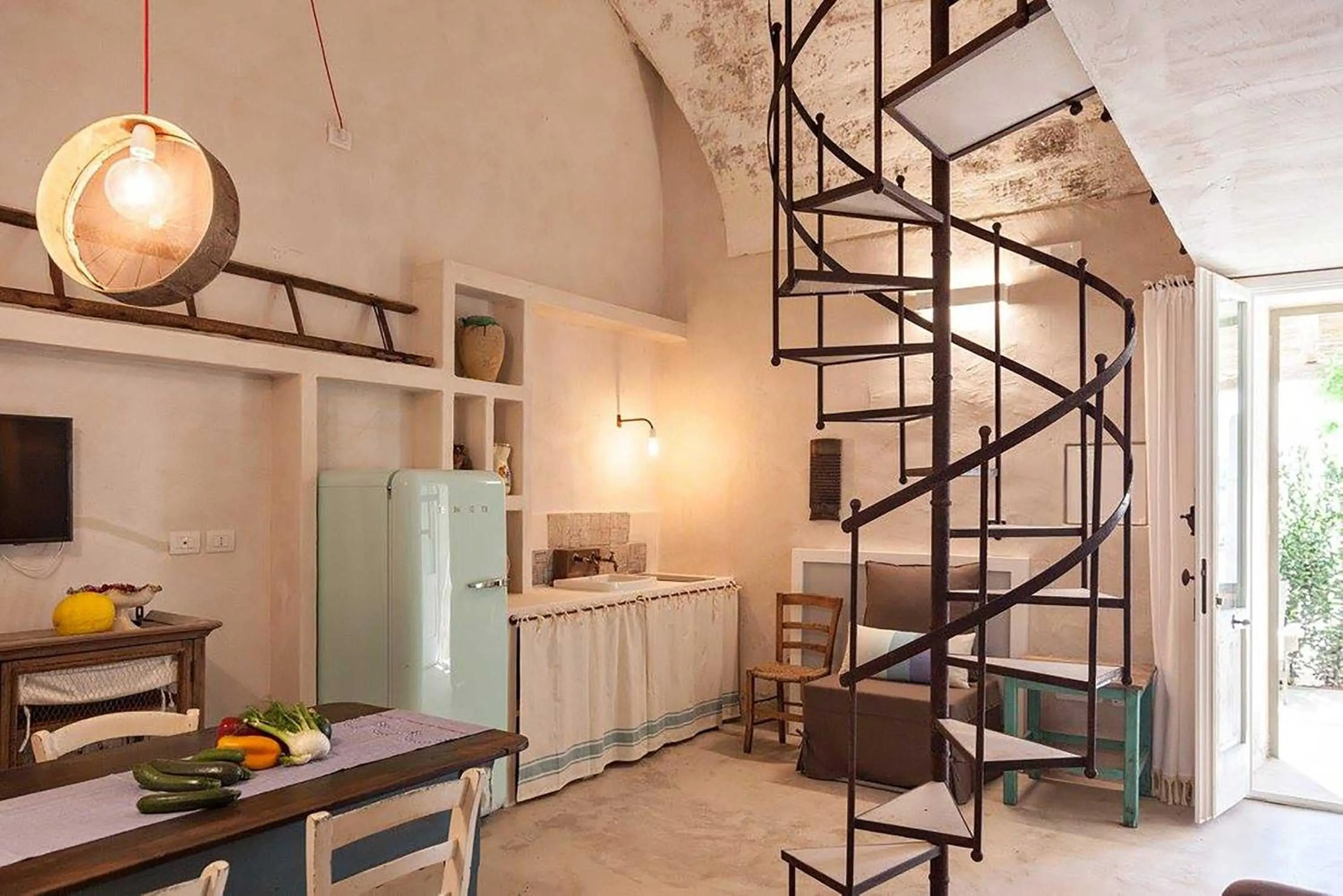 Kitchen or kitchenette in Masseria Borgo Sentinella