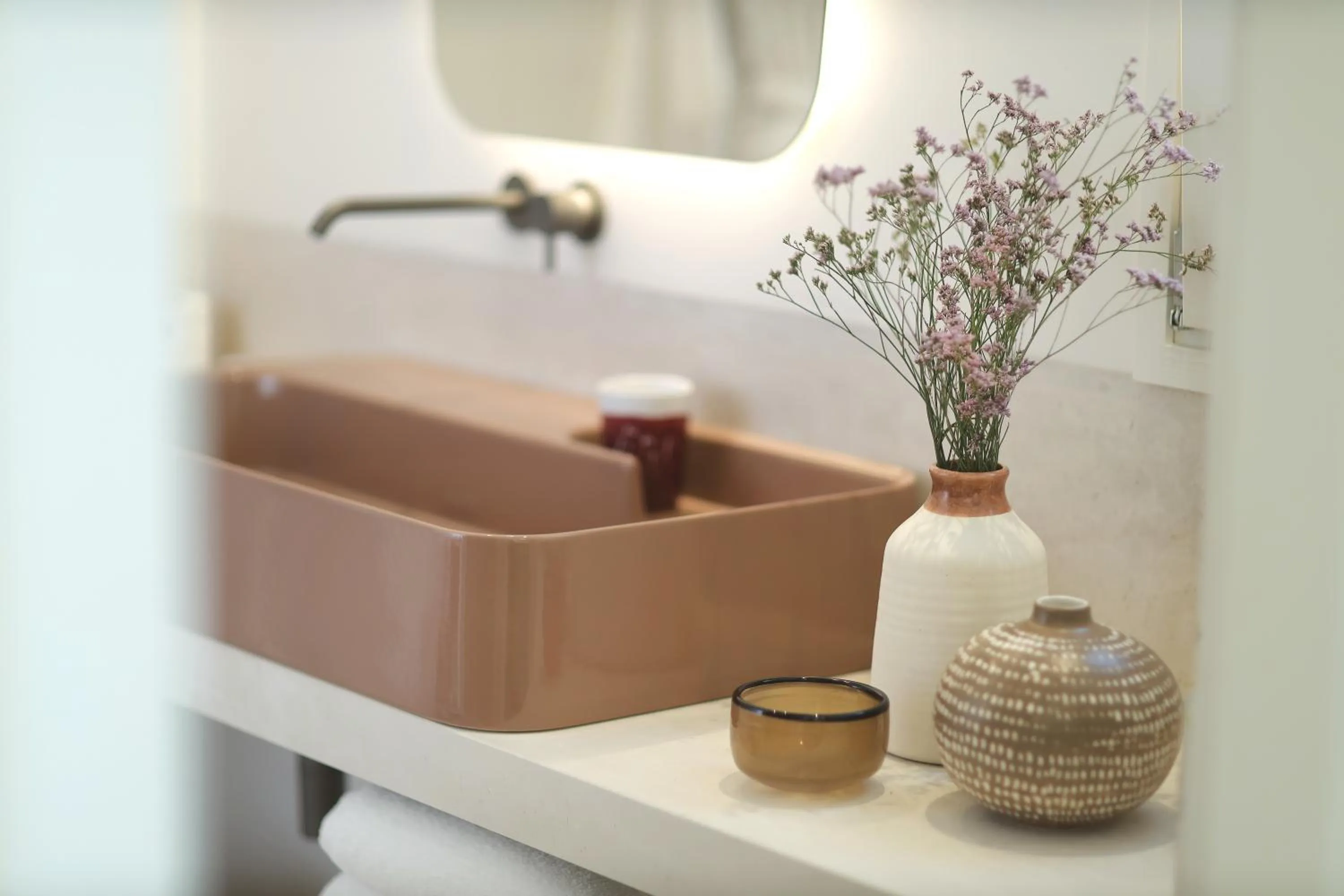 Bathroom in Masseria Borgo Sentinella