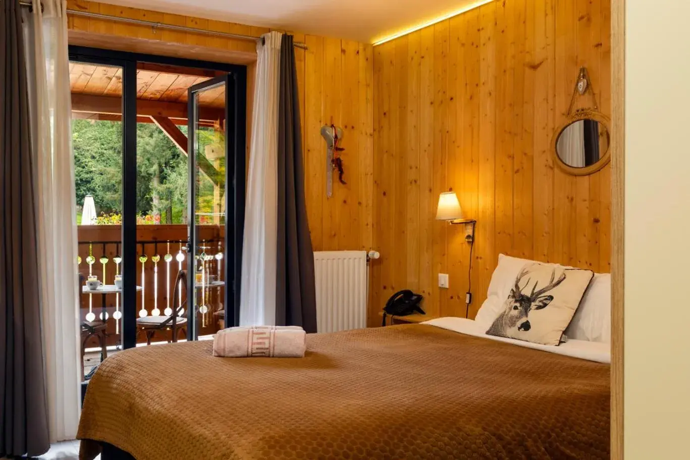 Studio Parc side with Balcony in Domaine du Hirtz, Restaurant & Spa Studio Parc side with Balcony in Domaine du Hirtz, Restaurant & Spa