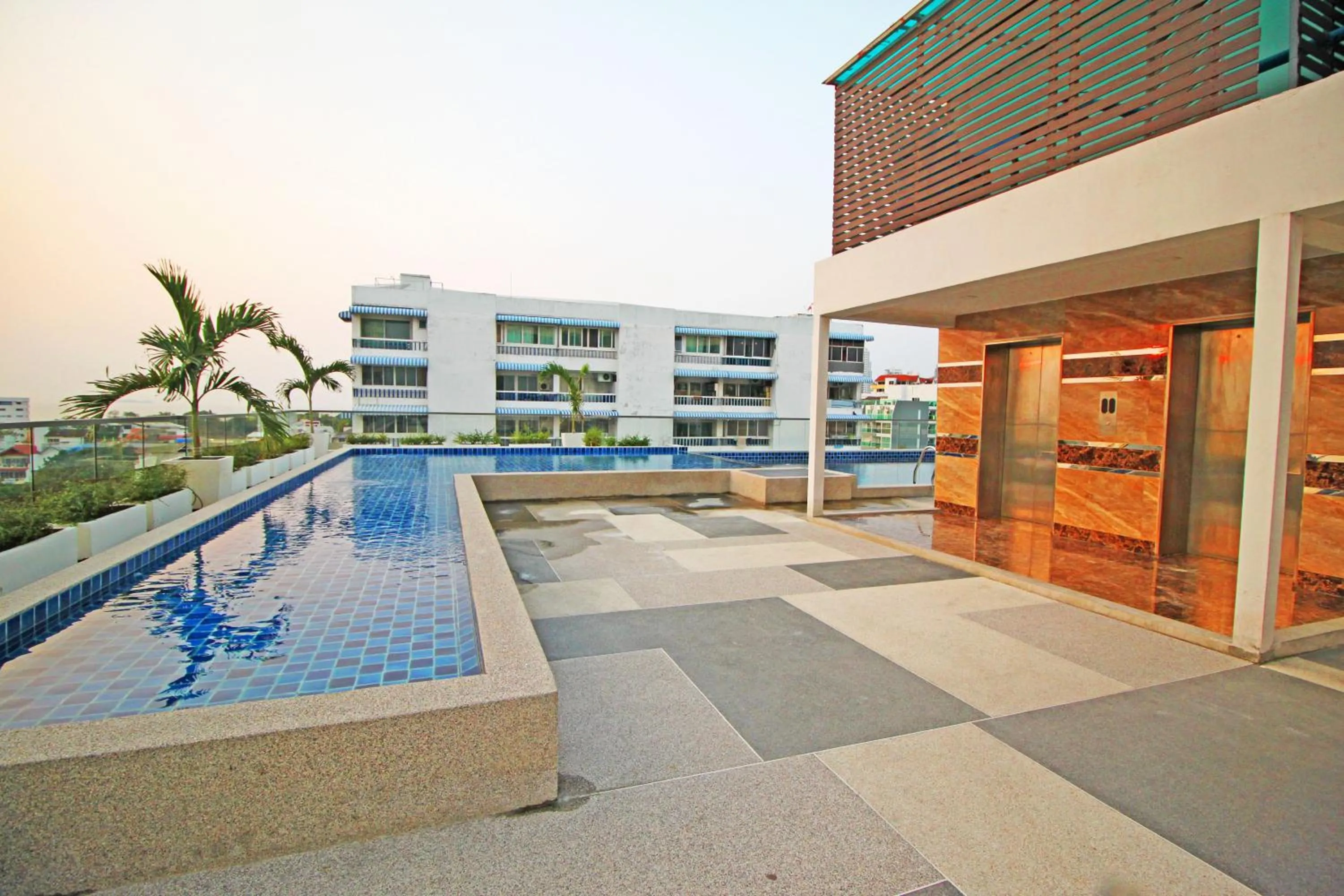 Pool view in Laguna Bay 2 by Pattaya Sunny Rentals