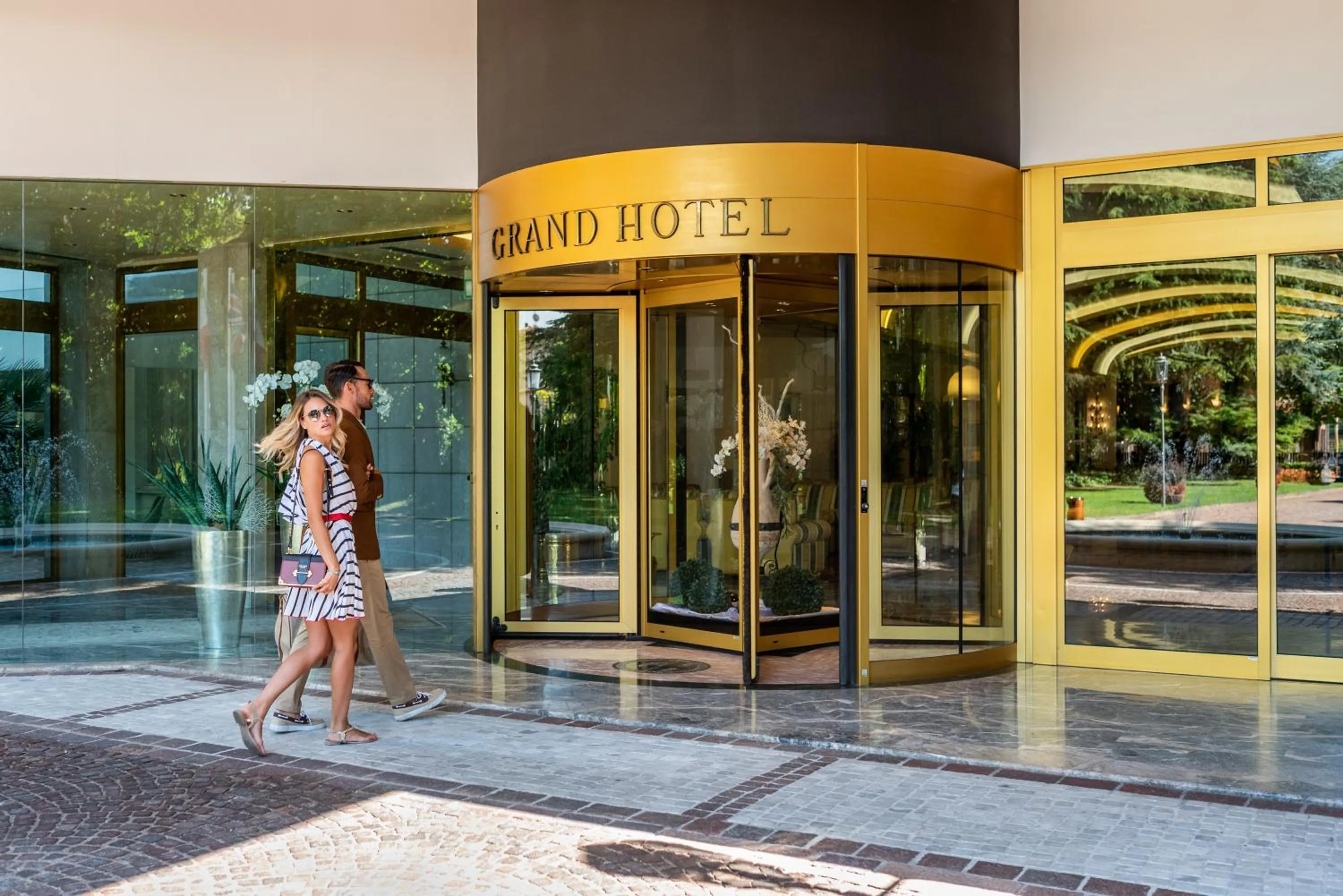 Facade/entrance in Grand Hotel Terme & Spa