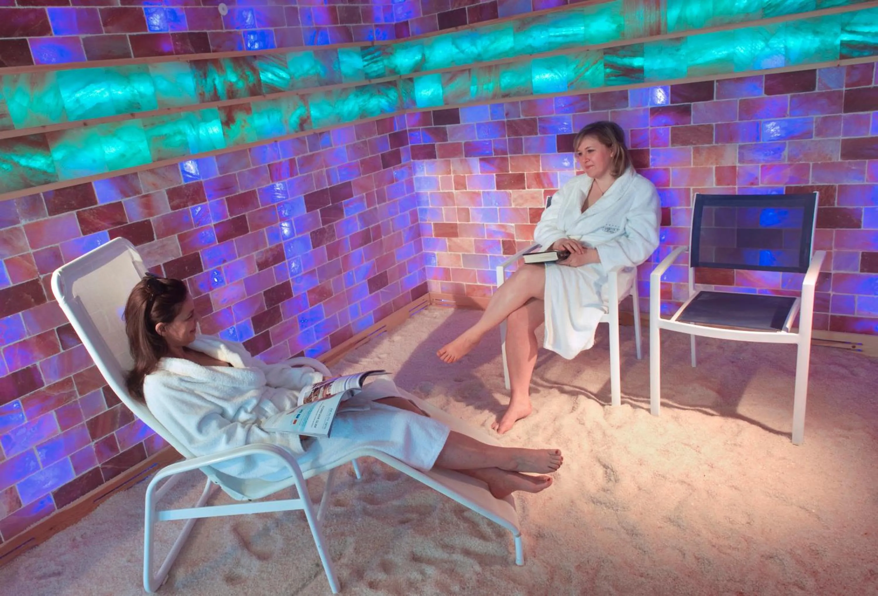 Sauna in Grand Hotel Terme & Spa