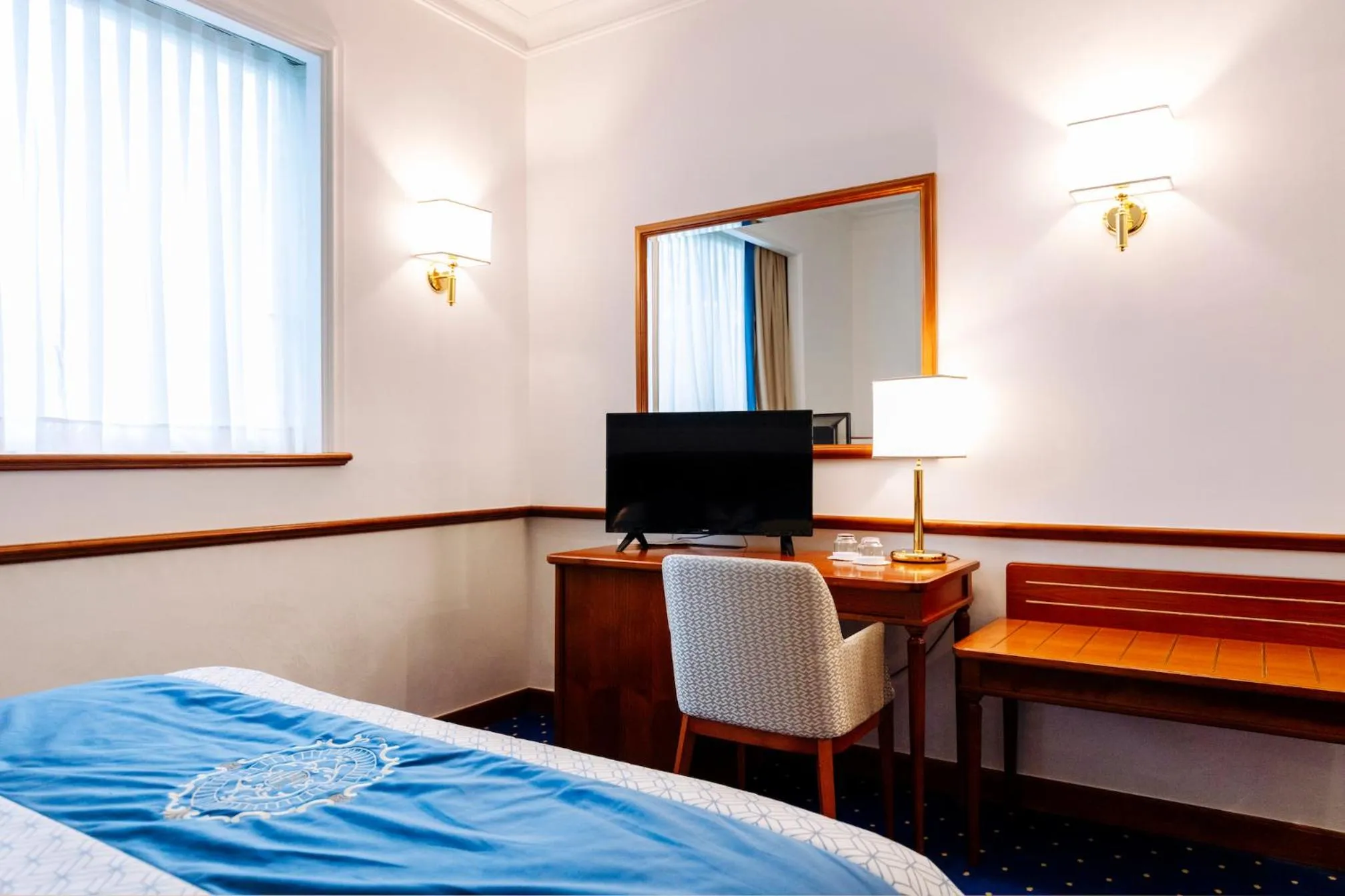 Photo of the whole room, Bed in Grand Hotel Terme & Spa