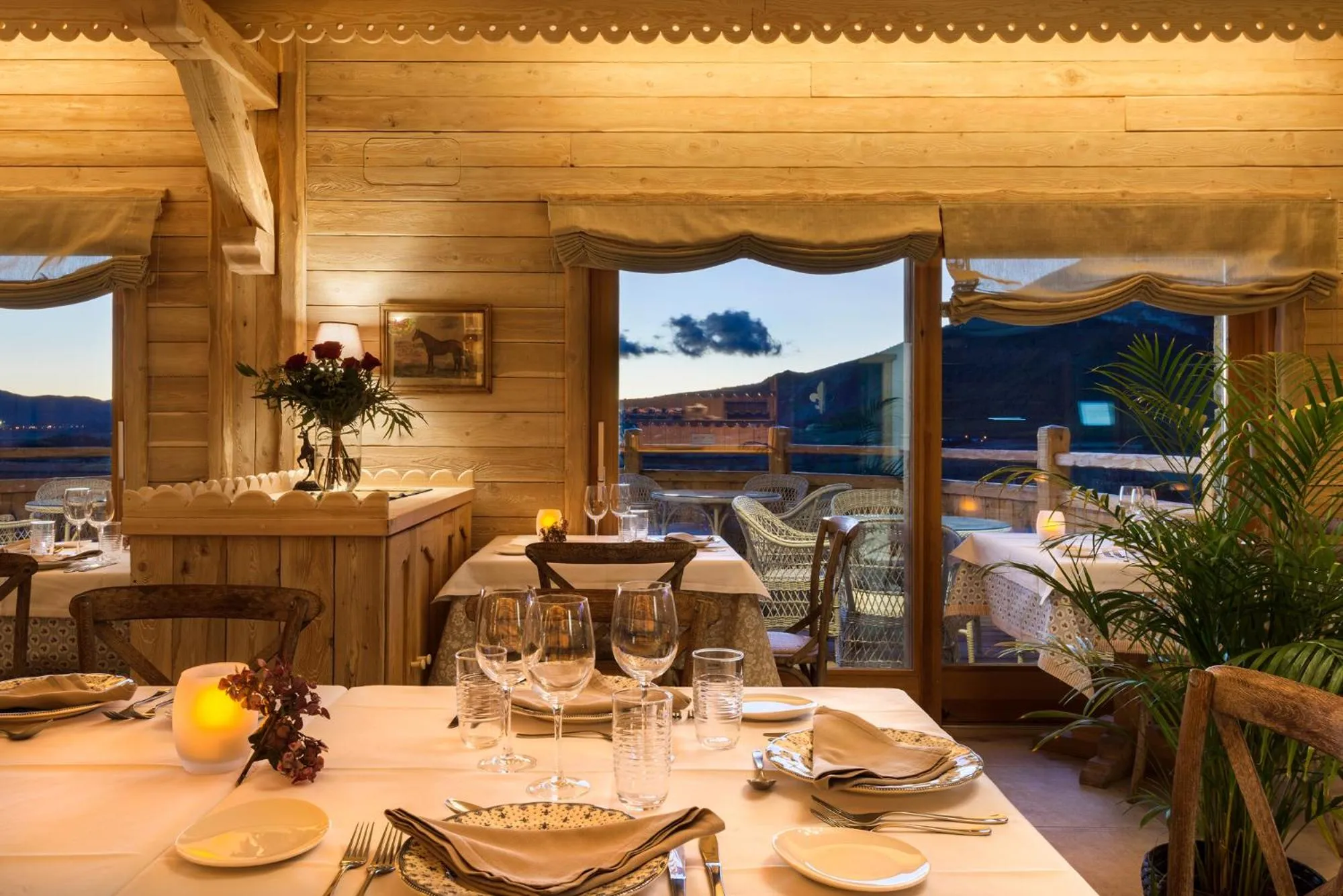 Restaurant/places to eat in Hotel Viñas de Lárrede