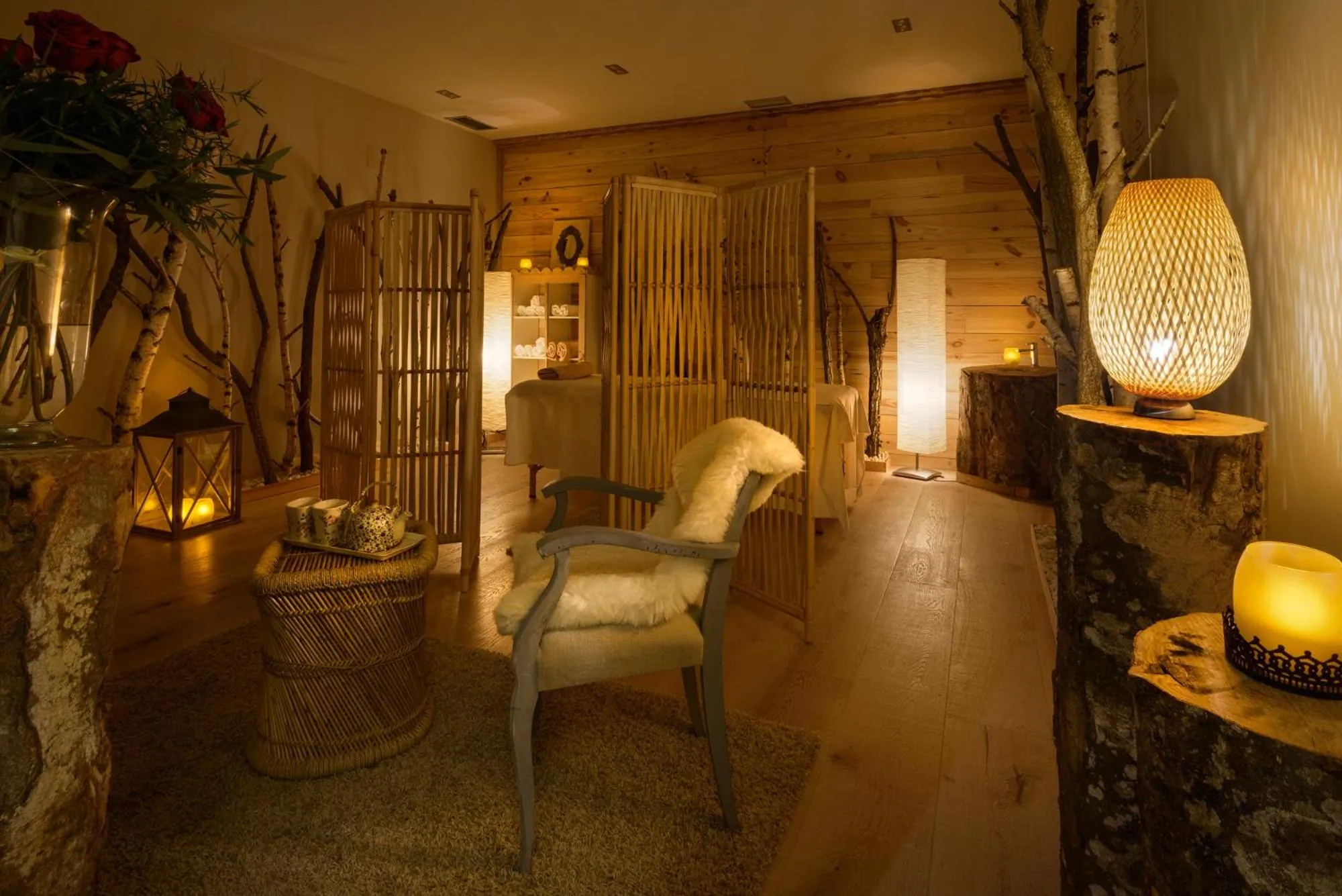 Massage in Hotel Viñas de Lárrede