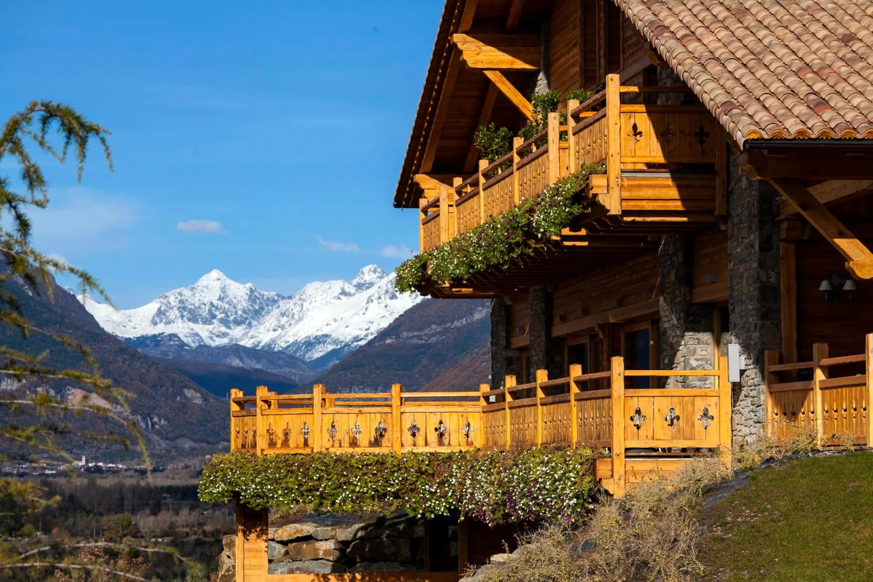 Property building in Hotel Viñas de Lárrede
