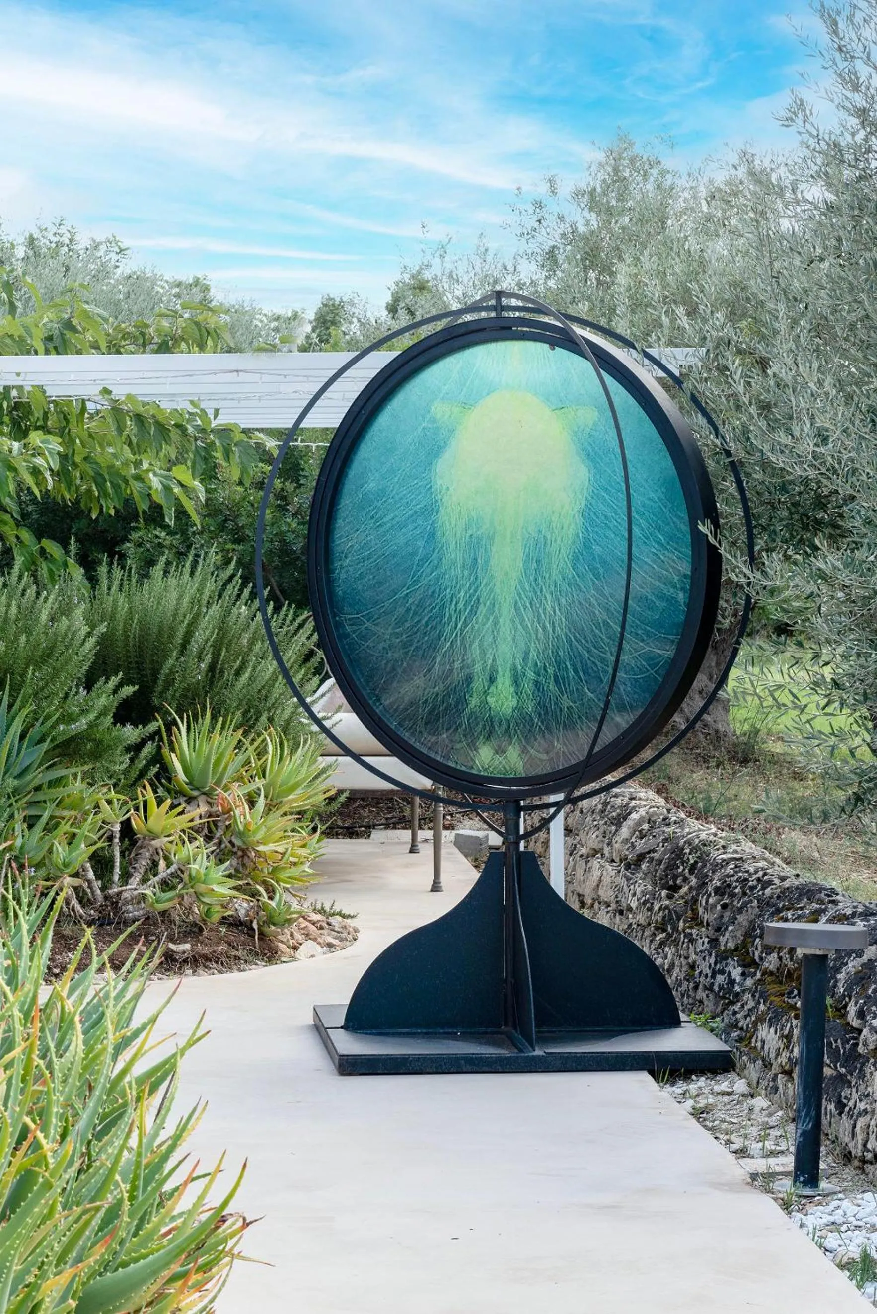 Garden view in Zahir Country House Boutique Hotel Noto