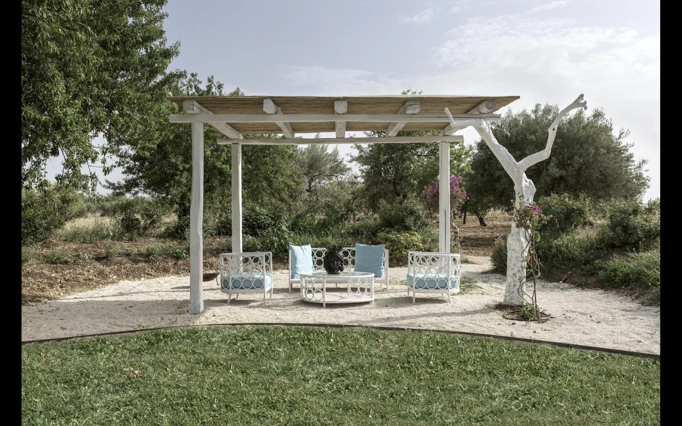 Patio in Zahir Country House Boutique Hotel Noto