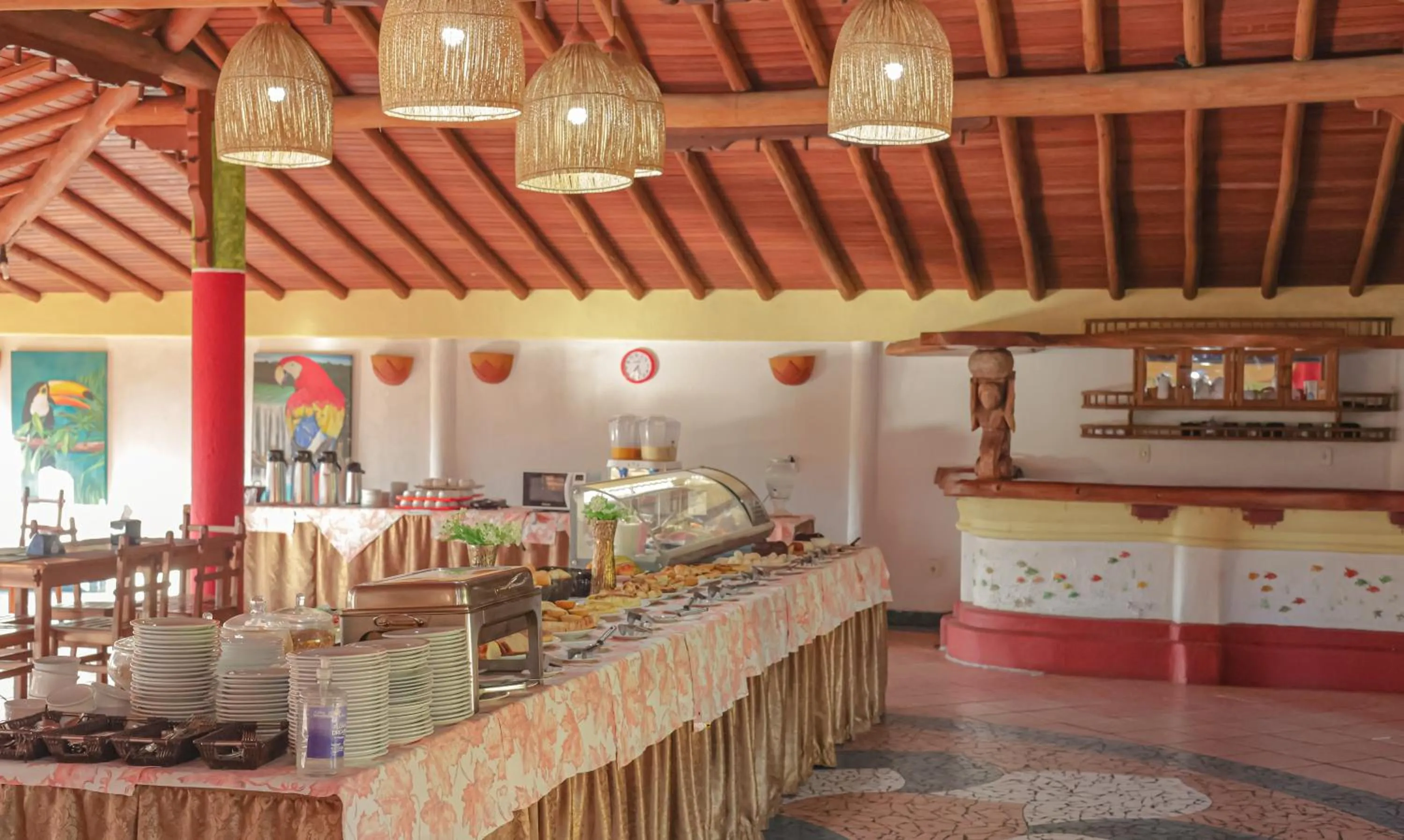 Breakfast in Estação Santa Fé Hotel e Pousada