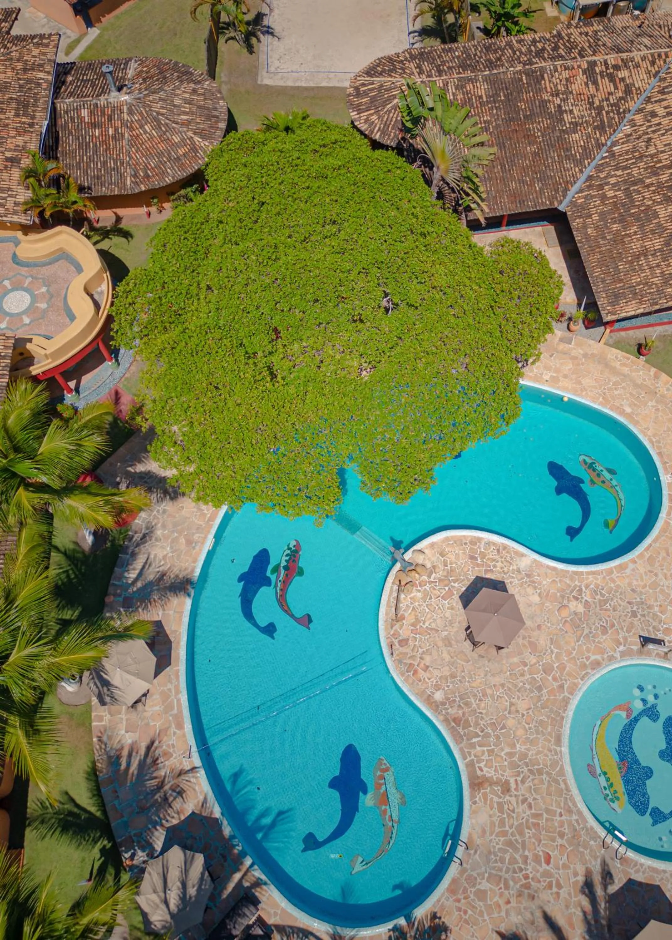 Swimming pool in Estação Santa Fé Hotel e Pousada