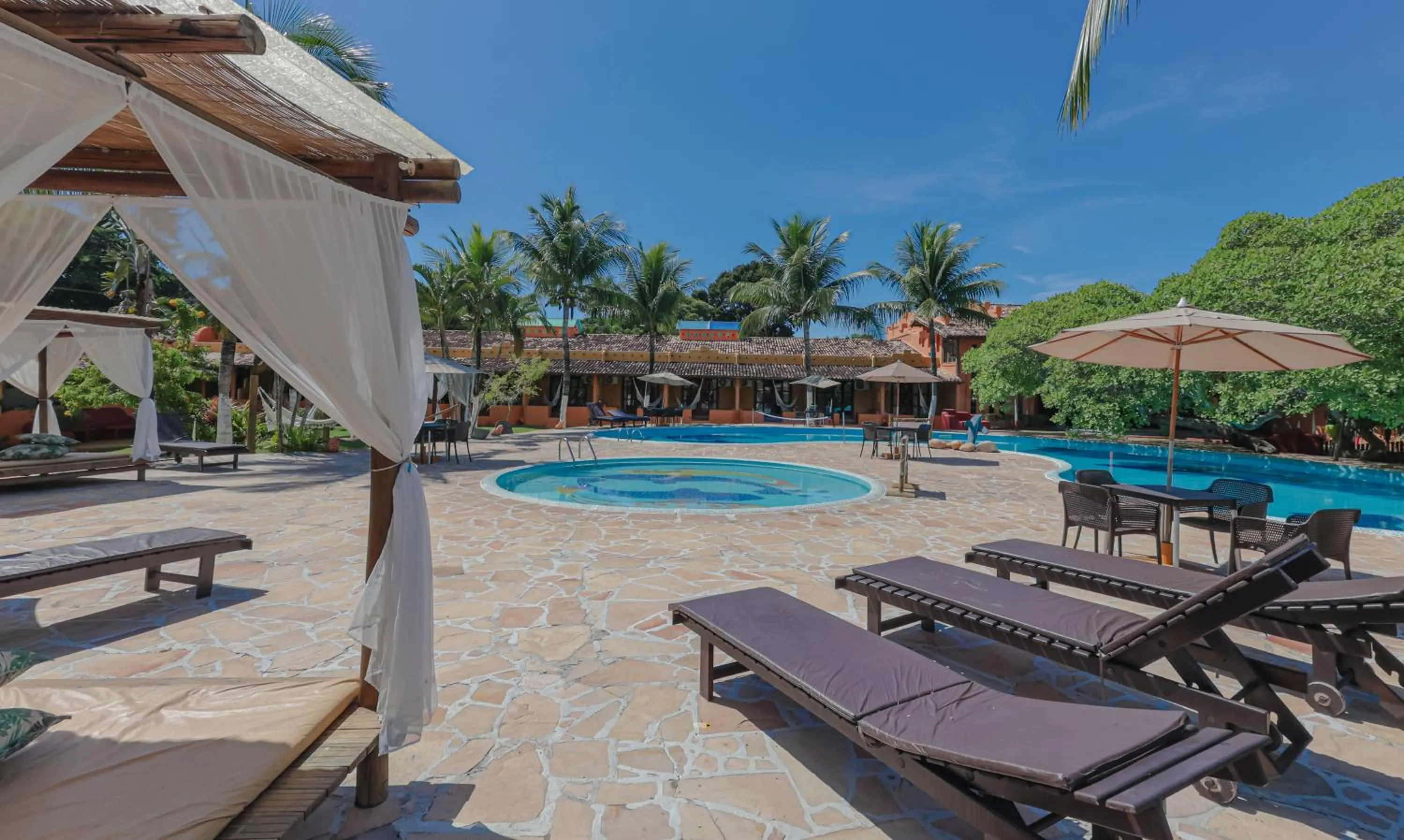 Swimming pool in Estação Santa Fé Hotel e Pousada