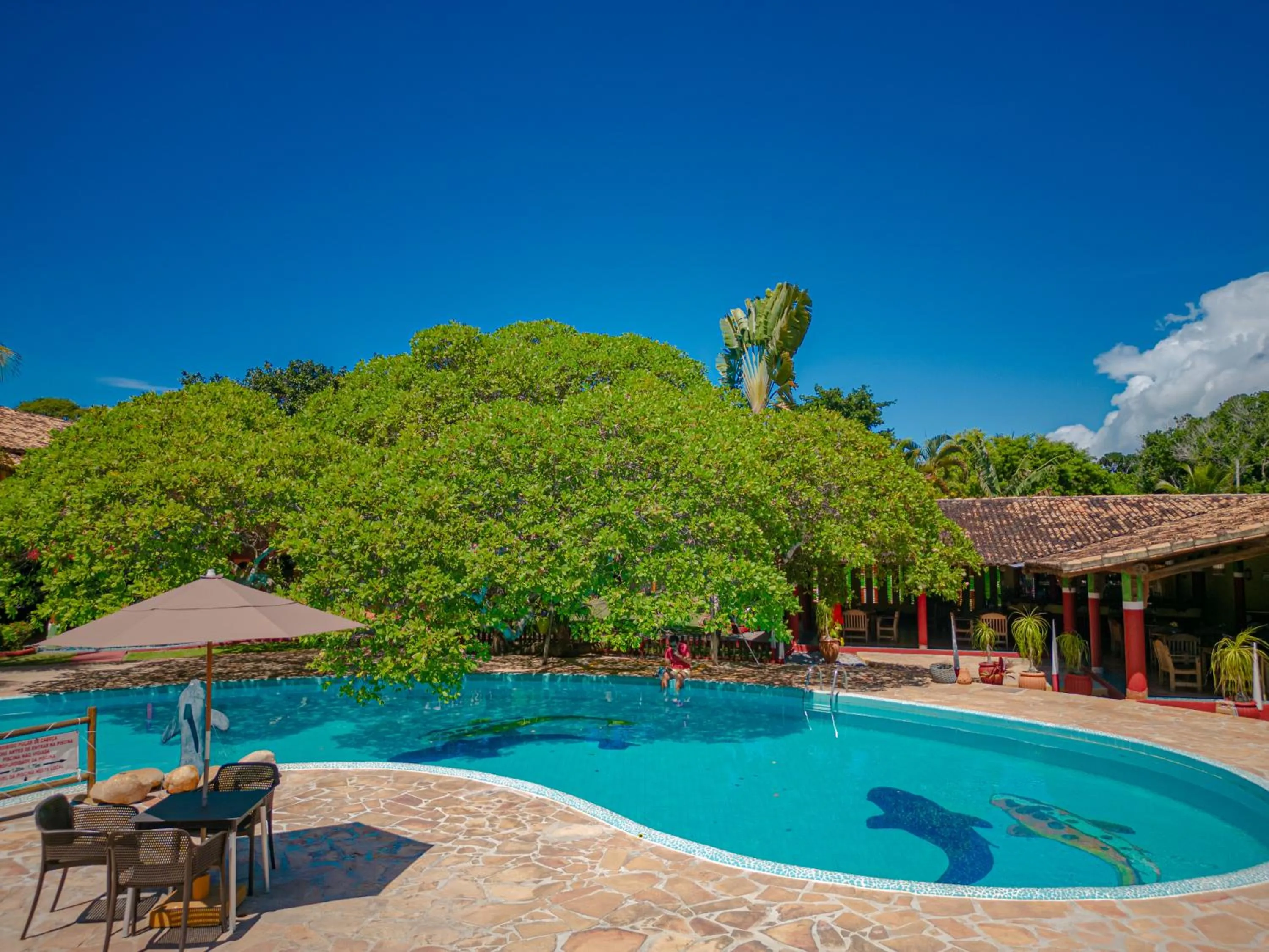Swimming pool in Estação Santa Fé Hotel e Pousada
