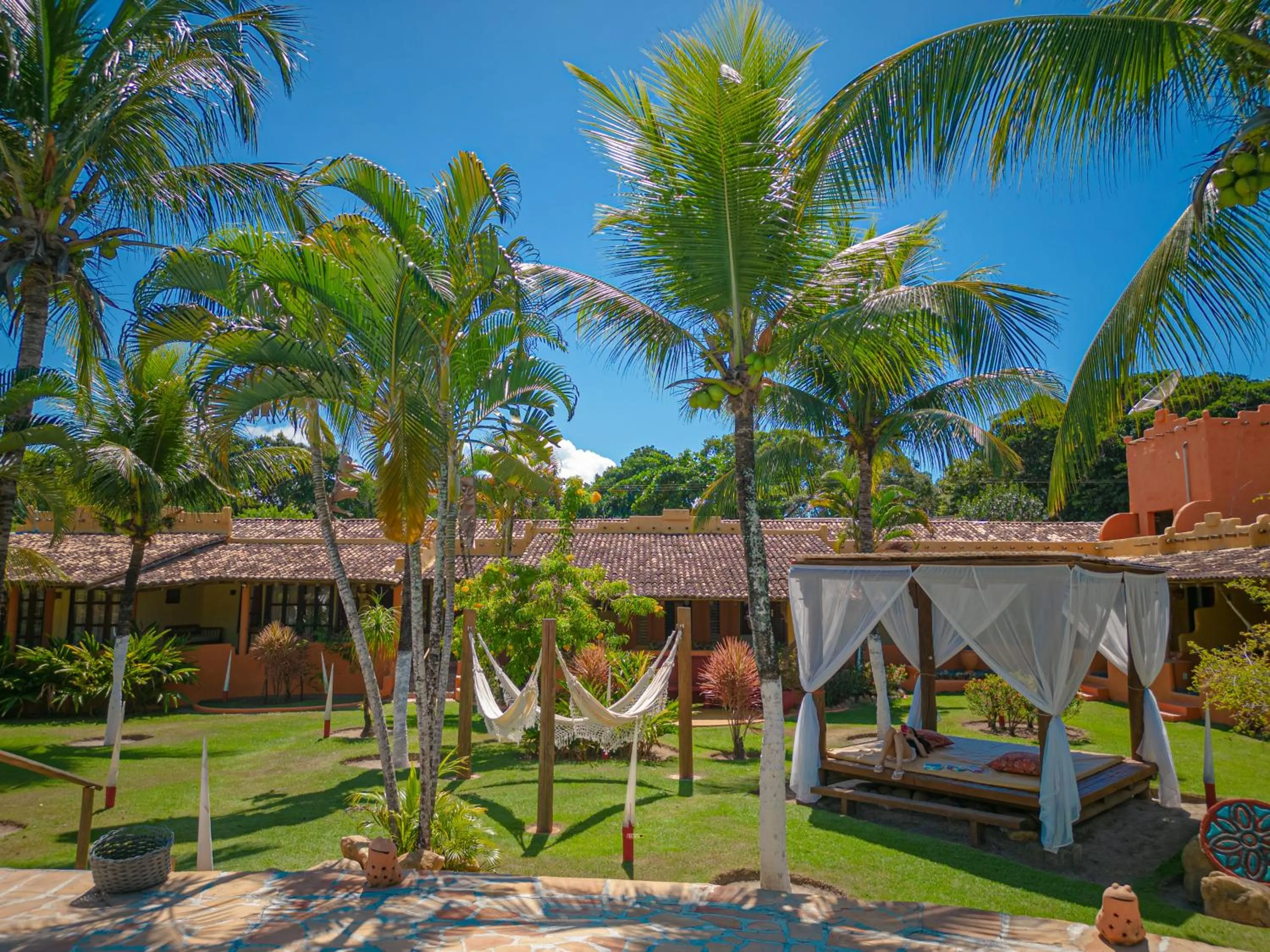 Garden in Estação Santa Fé Hotel e Pousada