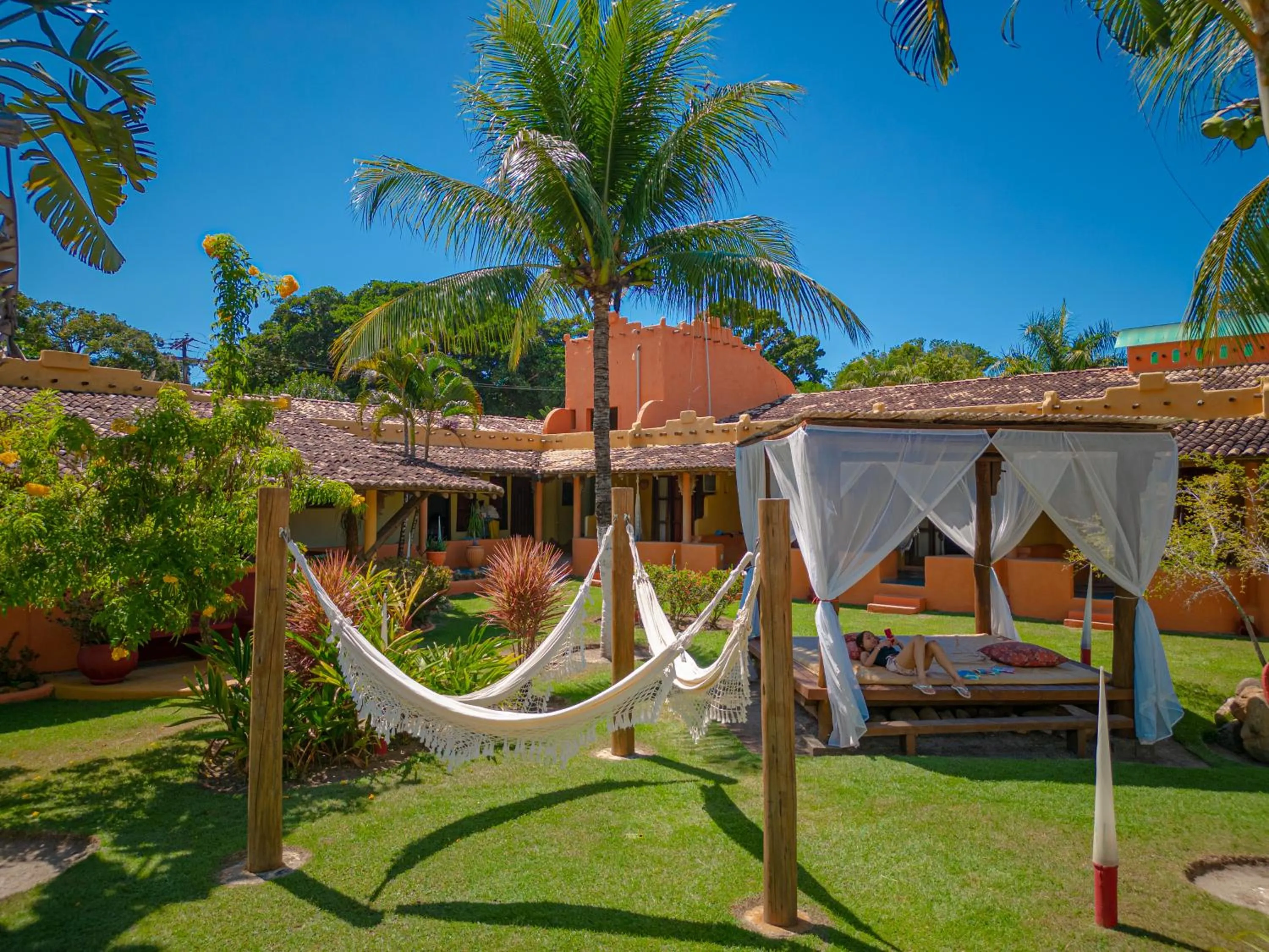 Garden in Estação Santa Fé Hotel e Pousada