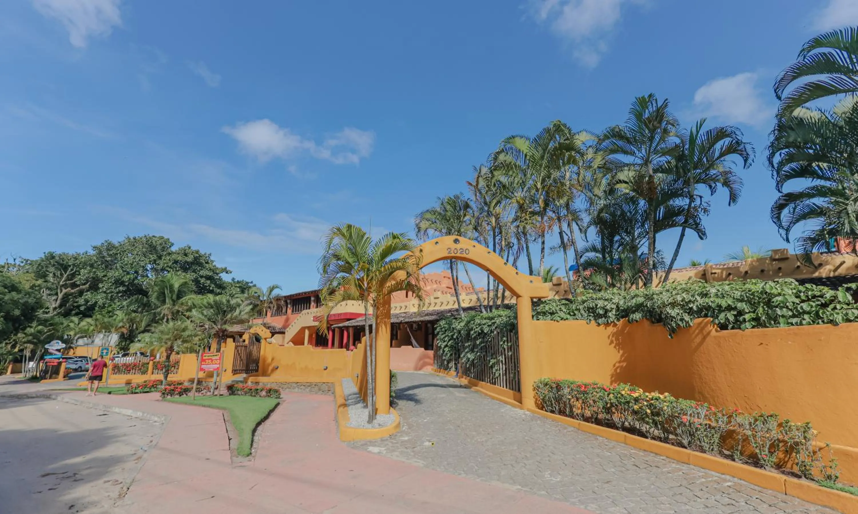 Property building in Estação Santa Fé Hotel e Pousada