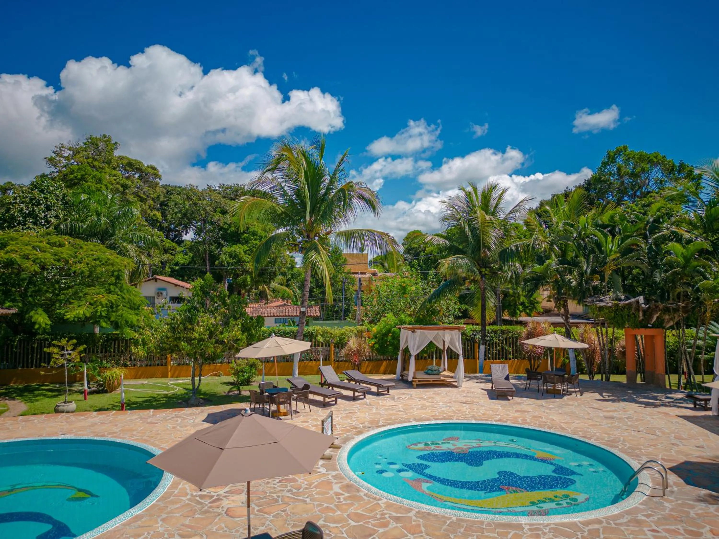 Swimming pool in Estação Santa Fé Hotel e Pousada