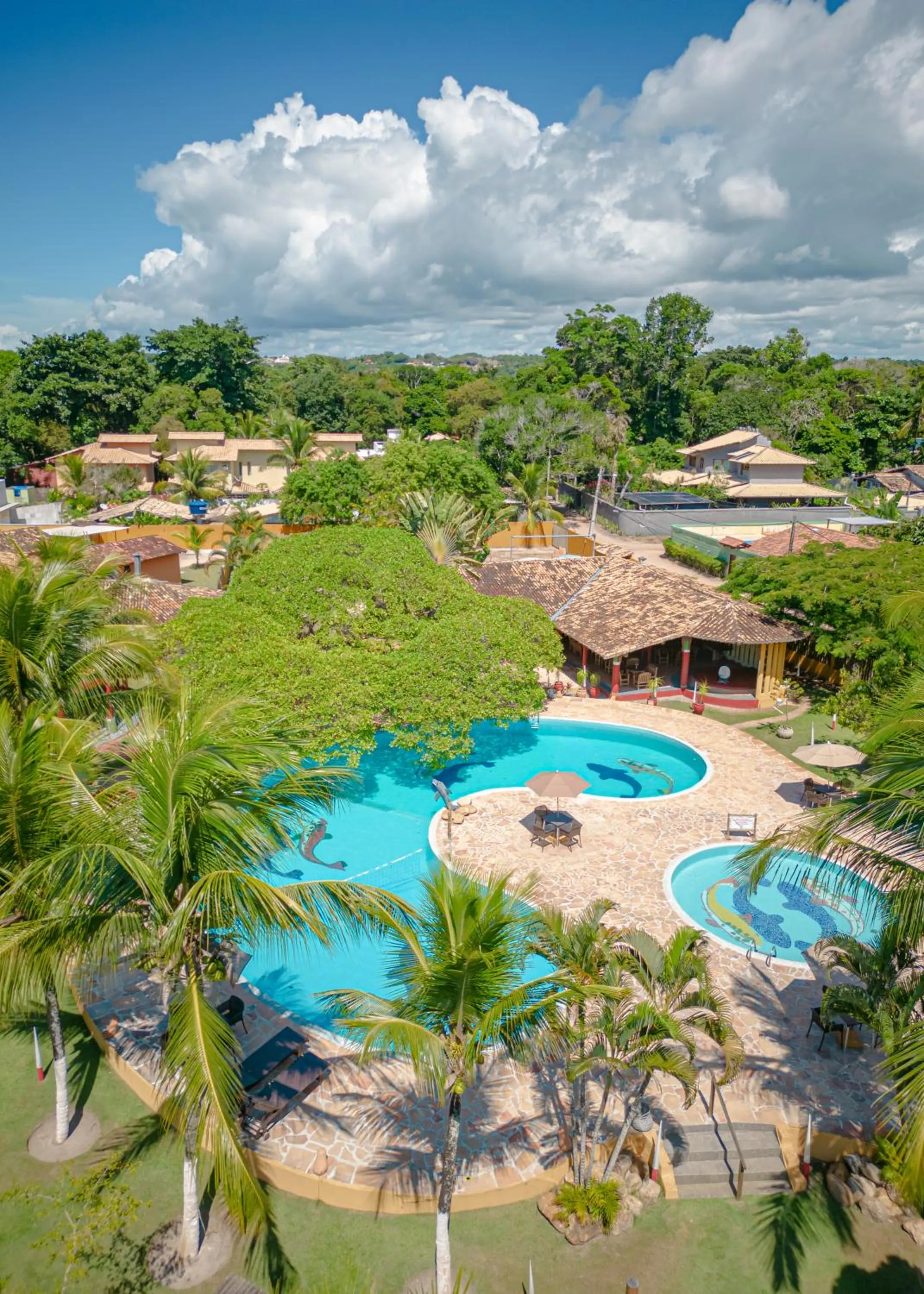 Swimming pool in Estação Santa Fé Hotel e Pousada
