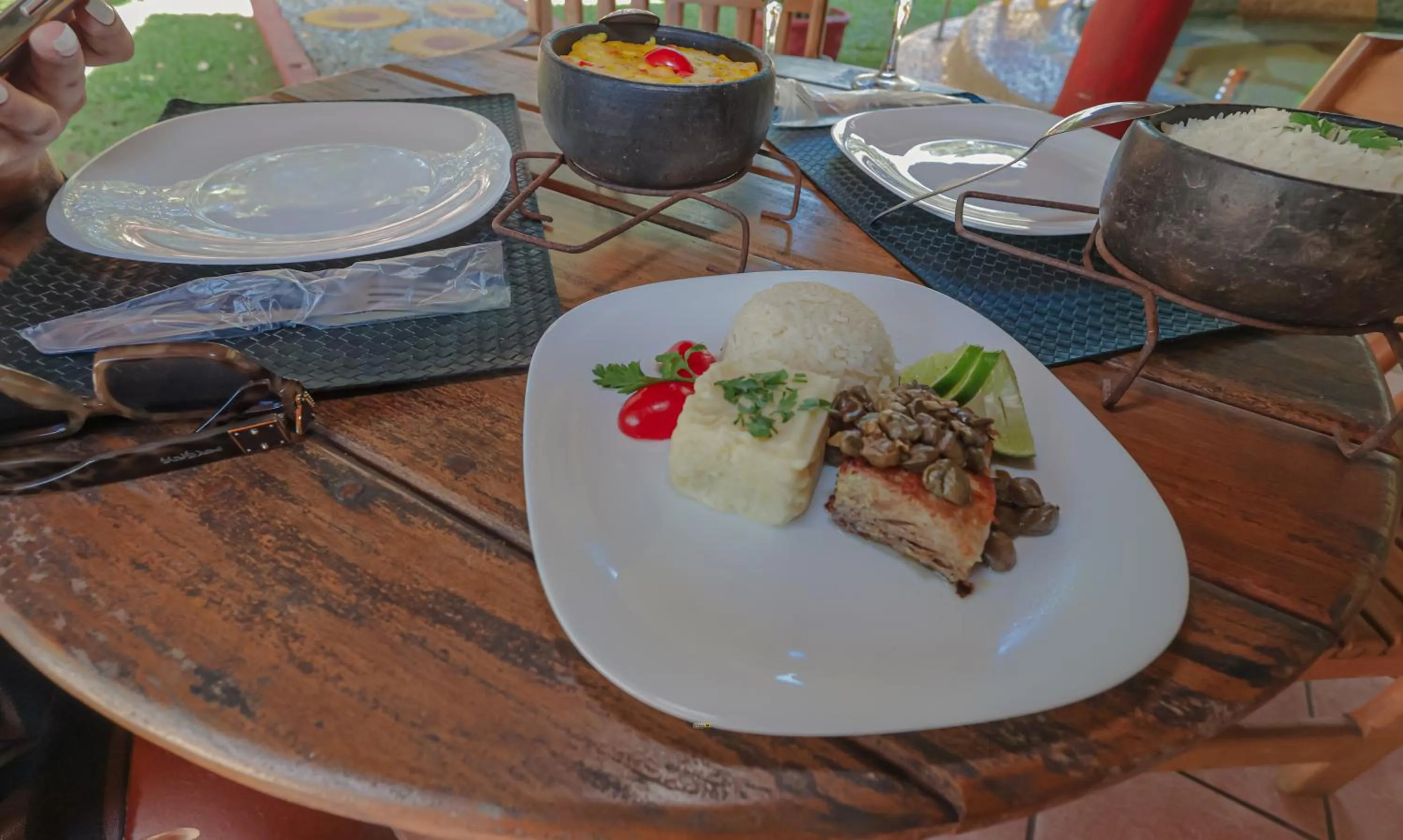 Restaurant/places to eat in Estação Santa Fé Hotel e Pousada