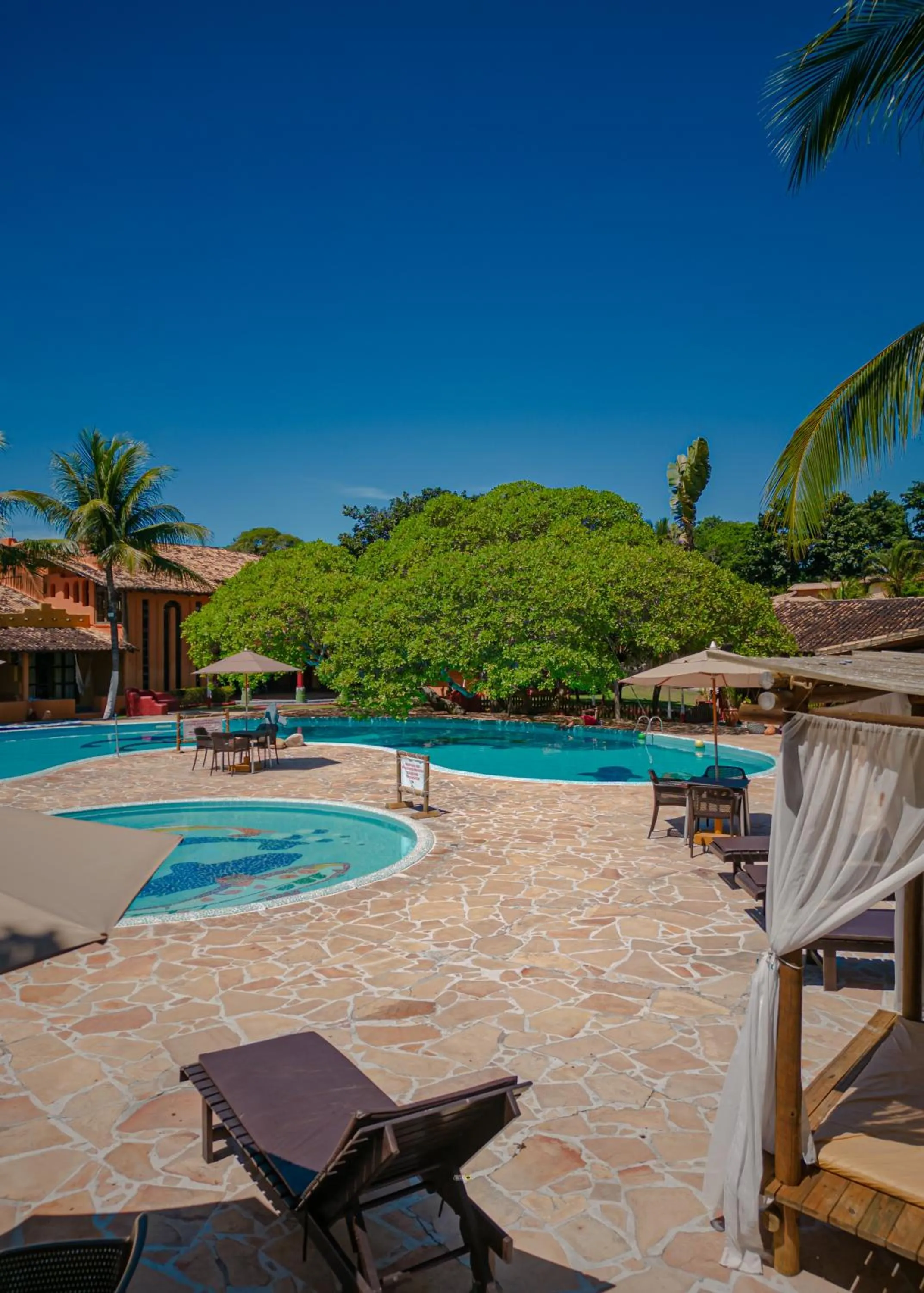 Swimming pool in Estação Santa Fé Hotel e Pousada