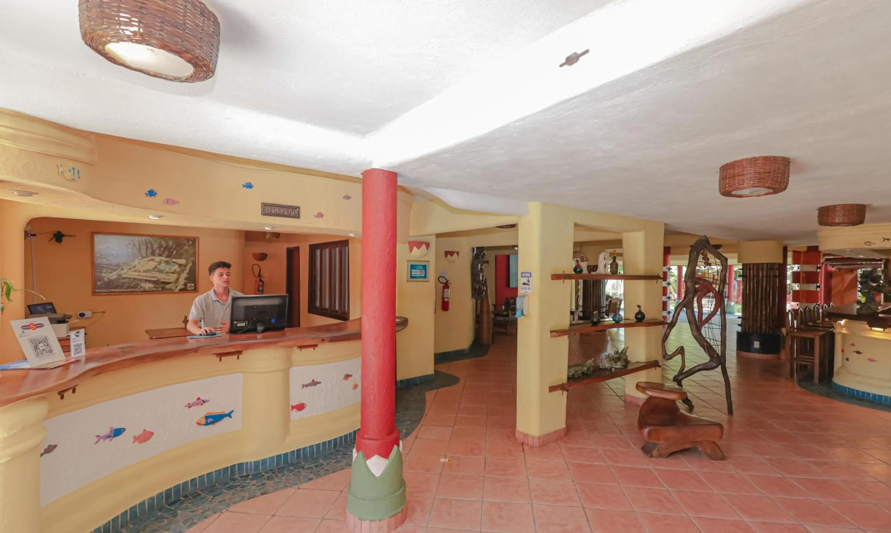 Property building in Estação Santa Fé Hotel e Pousada