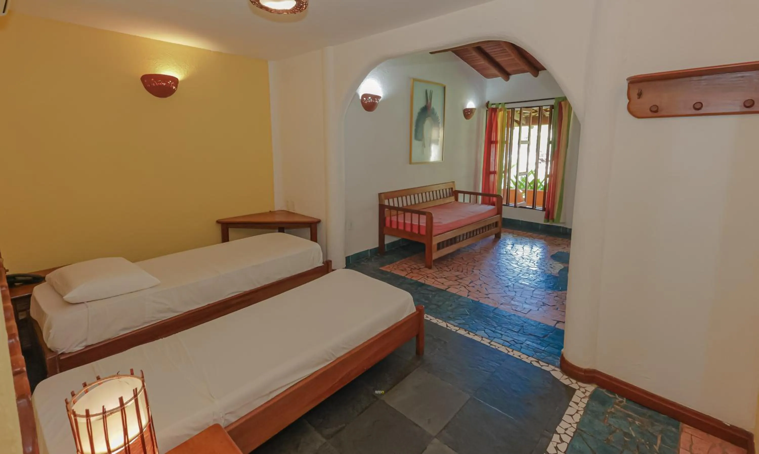 Photo of the whole room, Bed in Estação Santa Fé Hotel e Pousada