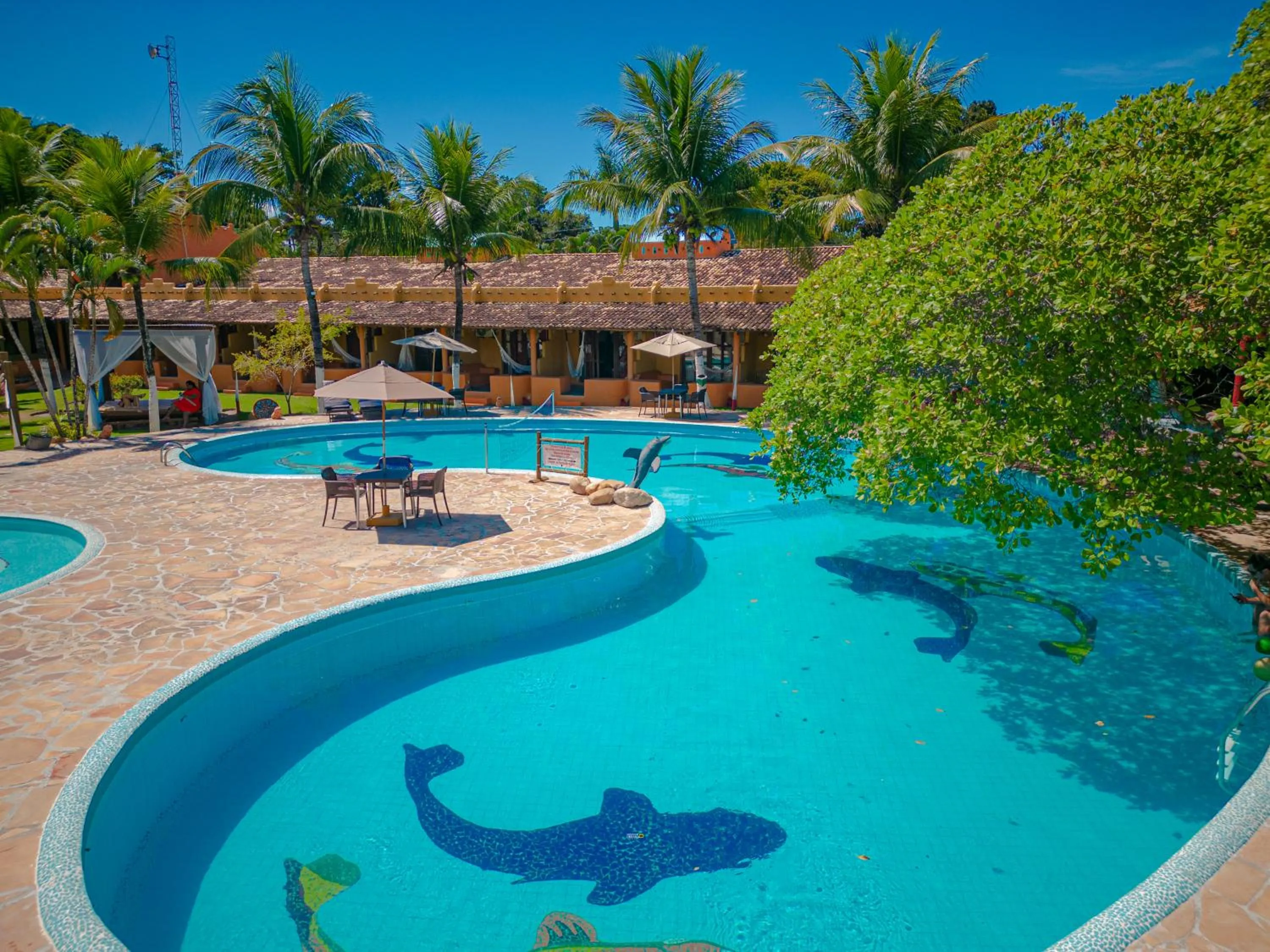 Swimming pool in Estação Santa Fé Hotel e Pousada