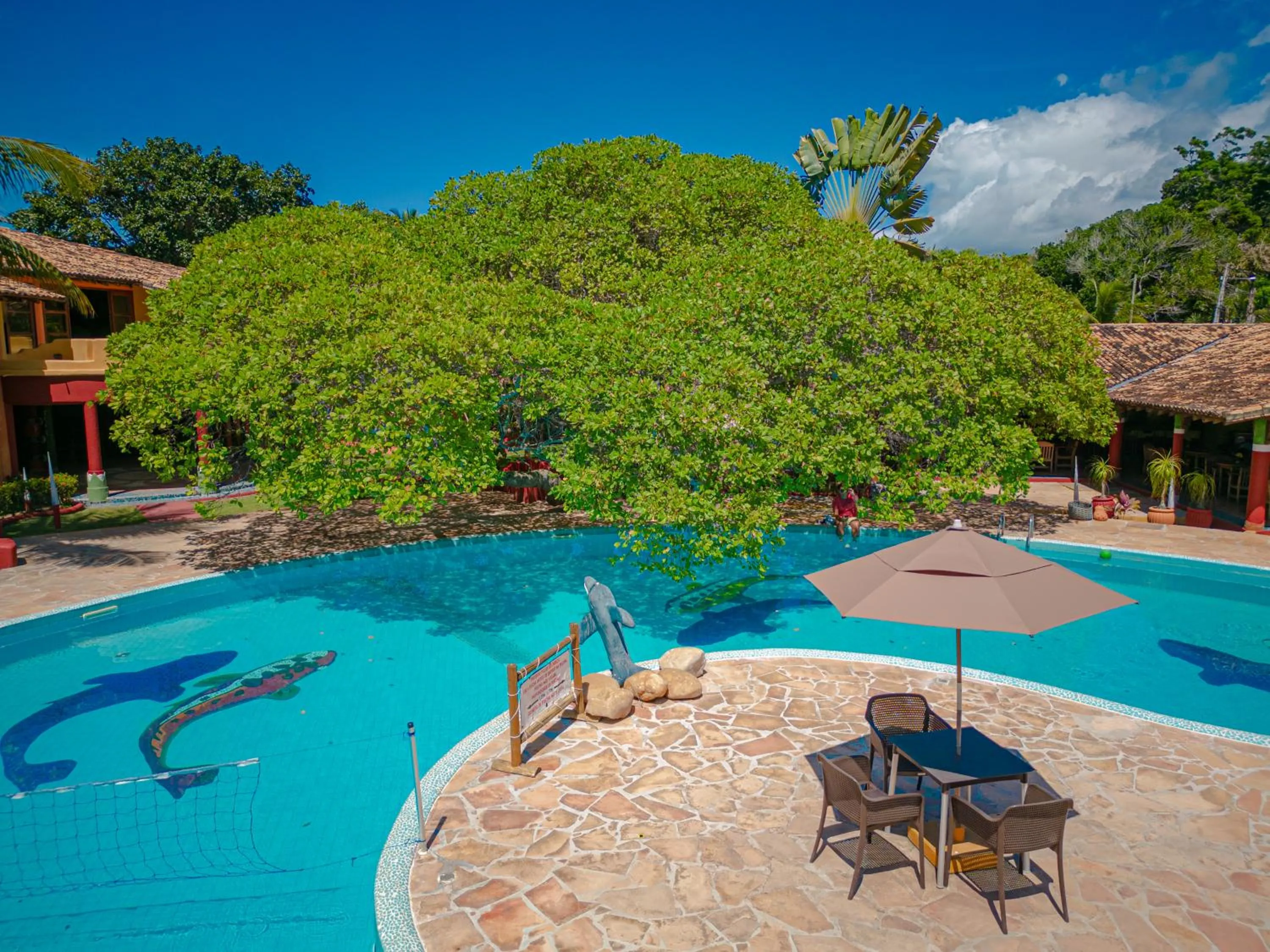 Swimming pool in Estação Santa Fé Hotel e Pousada