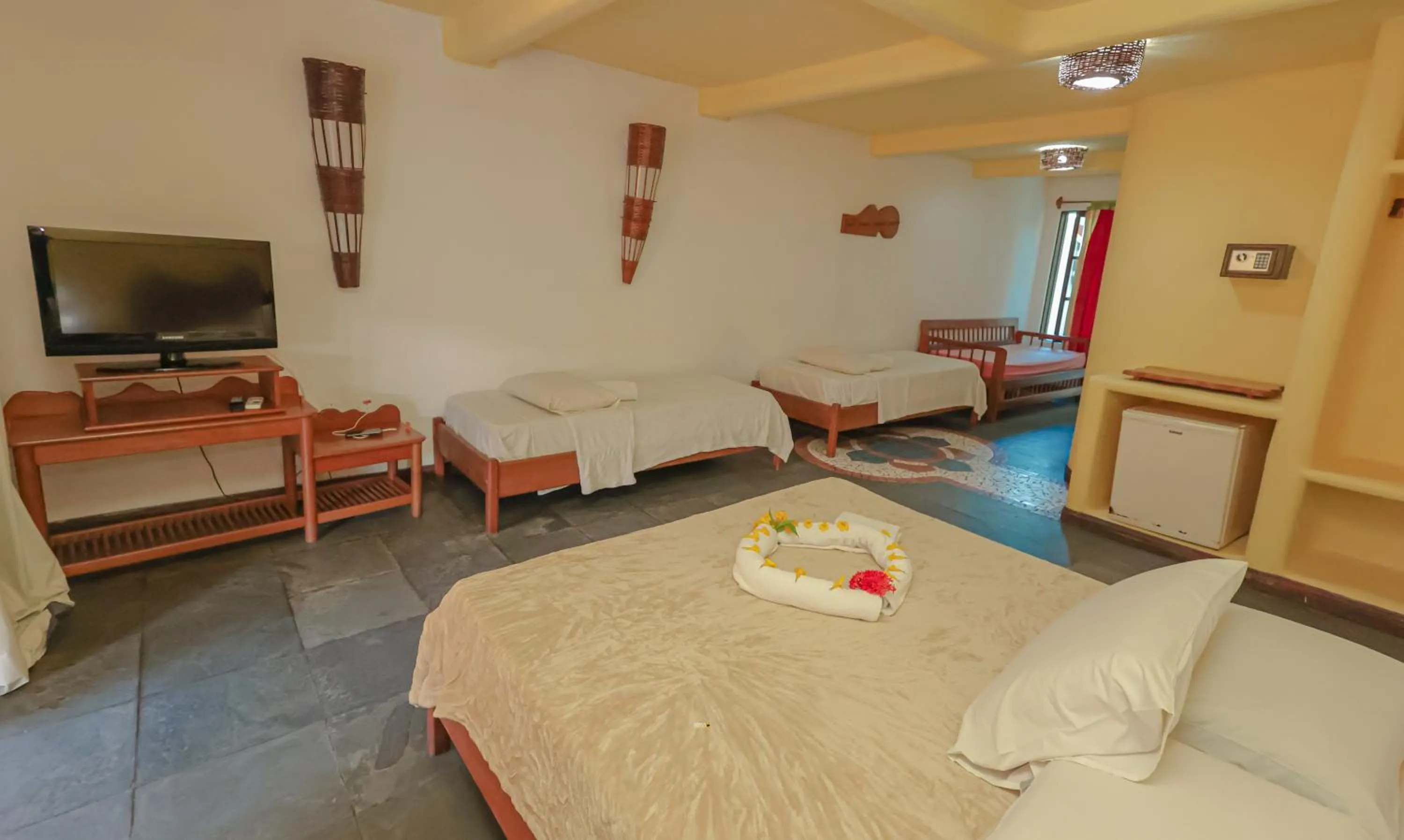 Photo of the whole room, Bed in Estação Santa Fé Hotel e Pousada