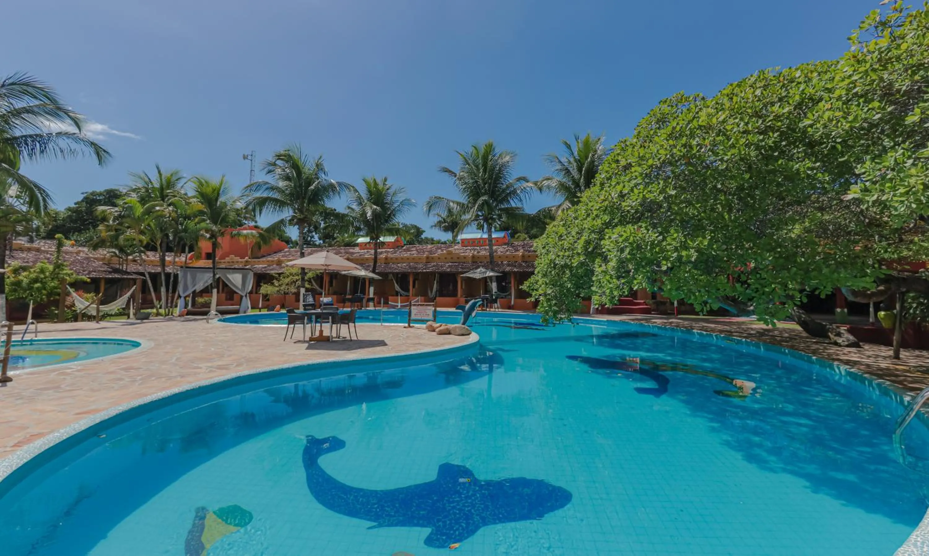 Swimming pool in Estação Santa Fé Hotel e Pousada