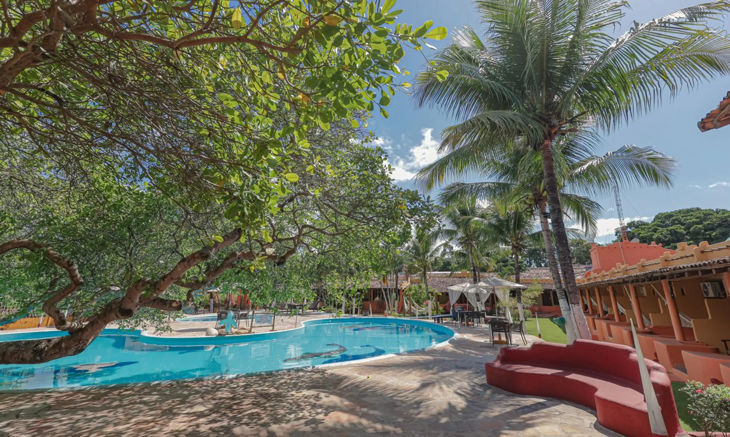 Swimming pool in Estação Santa Fé Hotel e Pousada