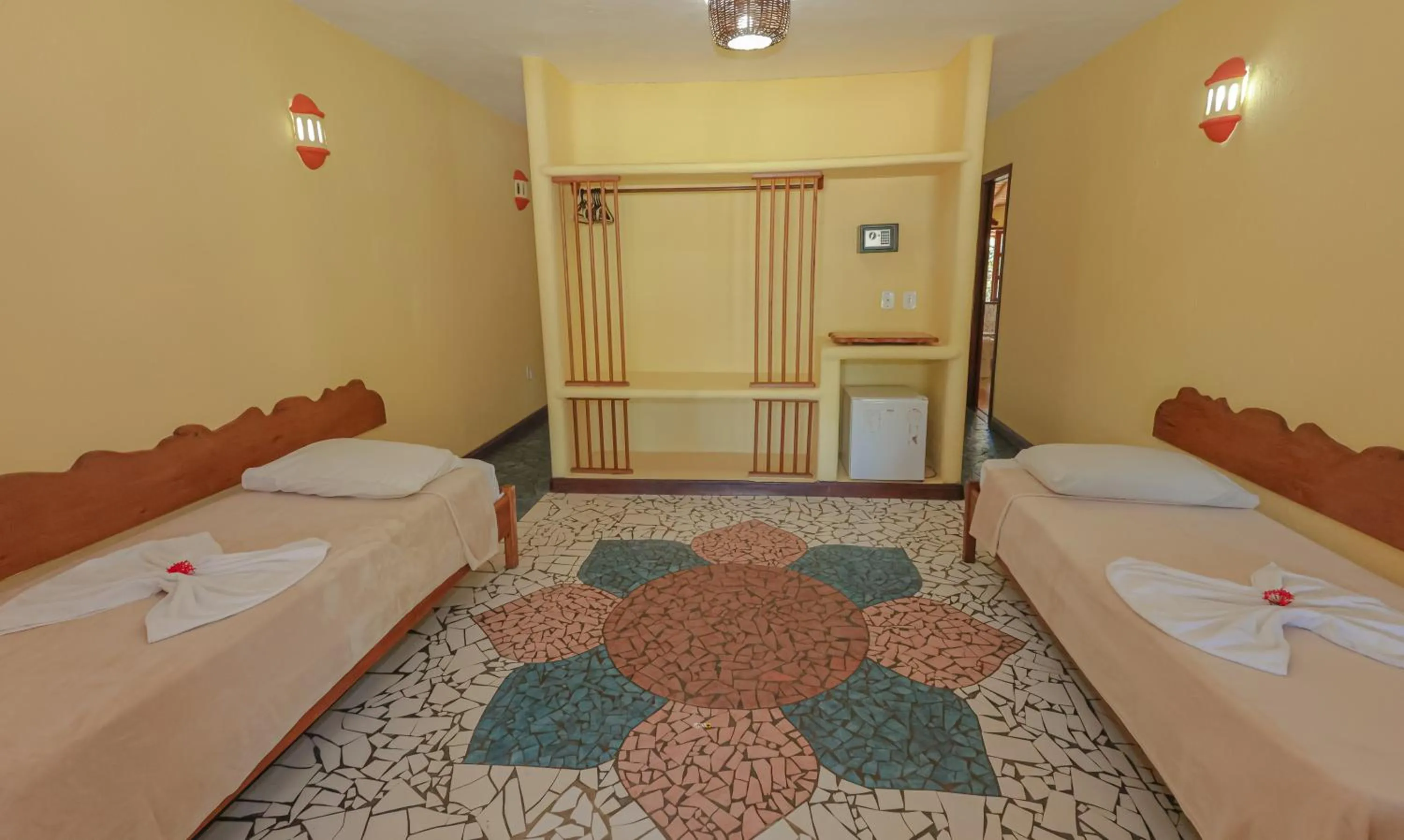 Photo of the whole room, Bed in Estação Santa Fé Hotel e Pousada