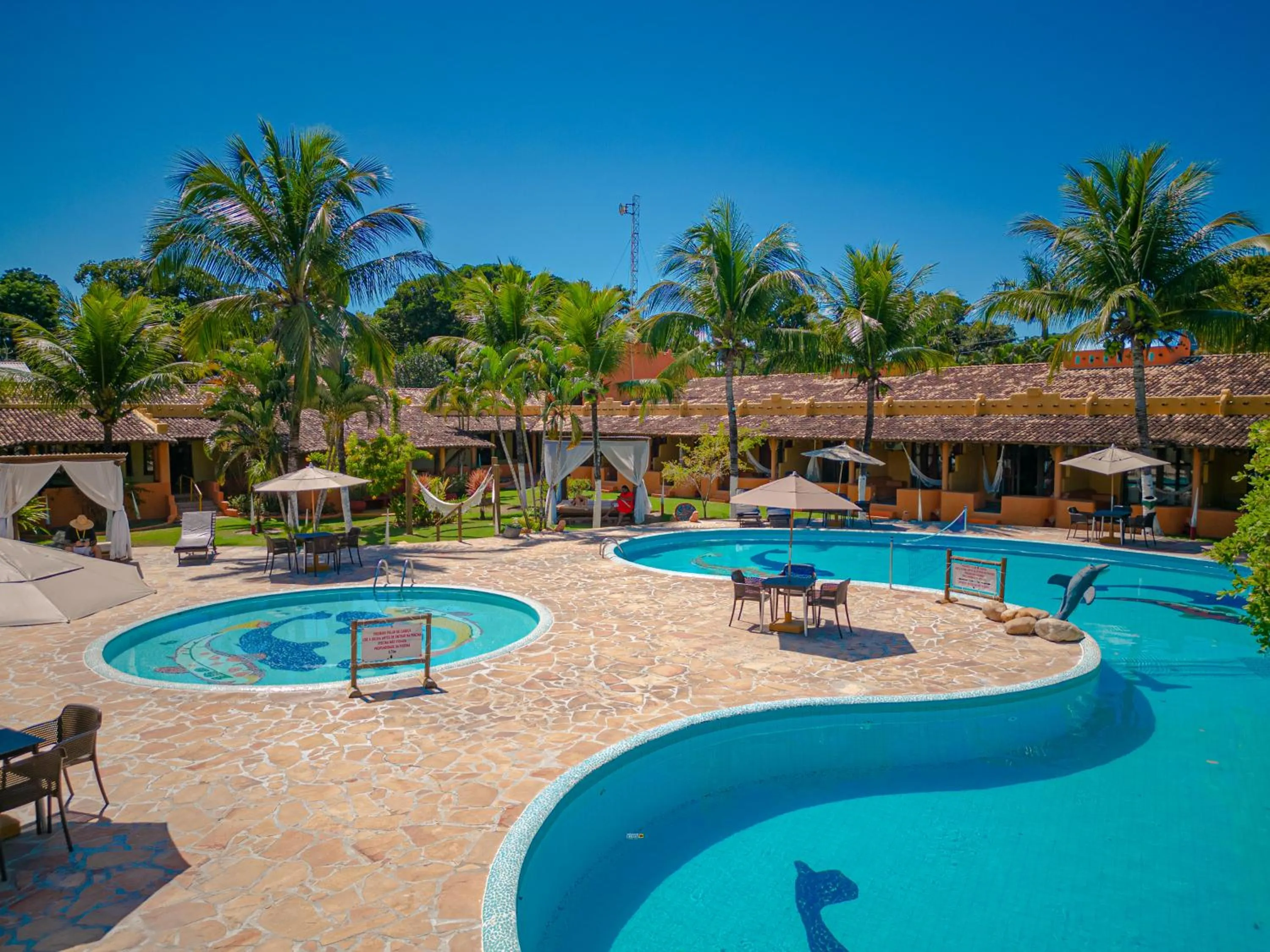Swimming pool in Estação Santa Fé Hotel e Pousada