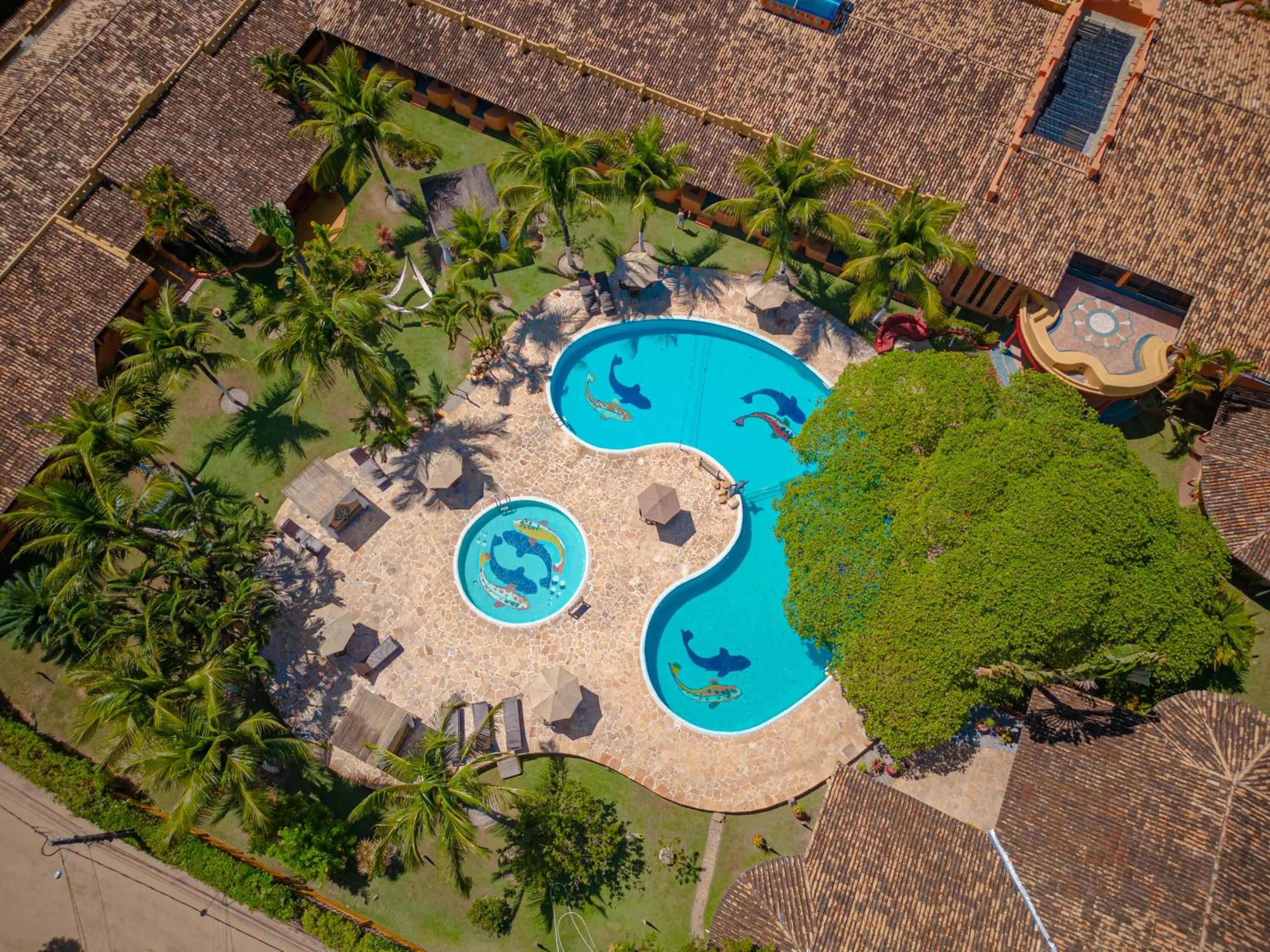 Swimming pool in Estação Santa Fé Hotel e Pousada