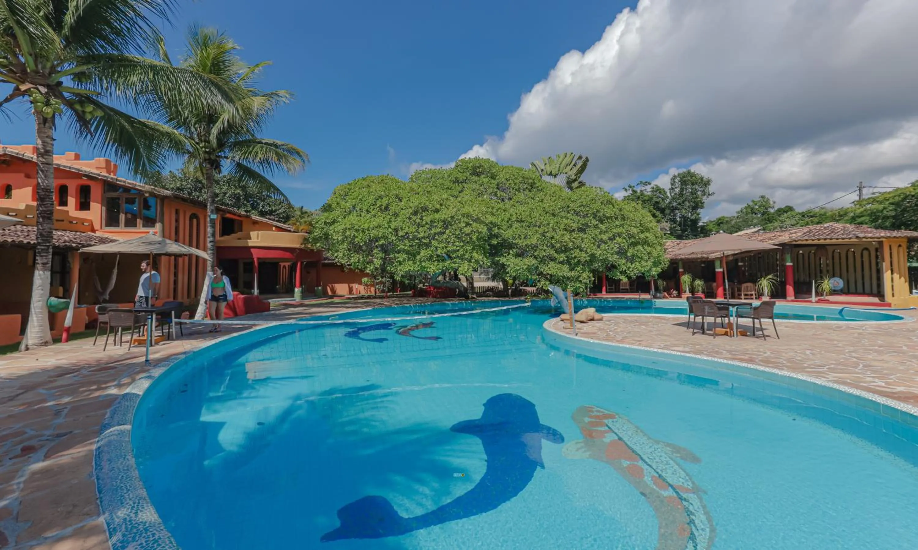 Swimming pool in Estação Santa Fé Hotel e Pousada
