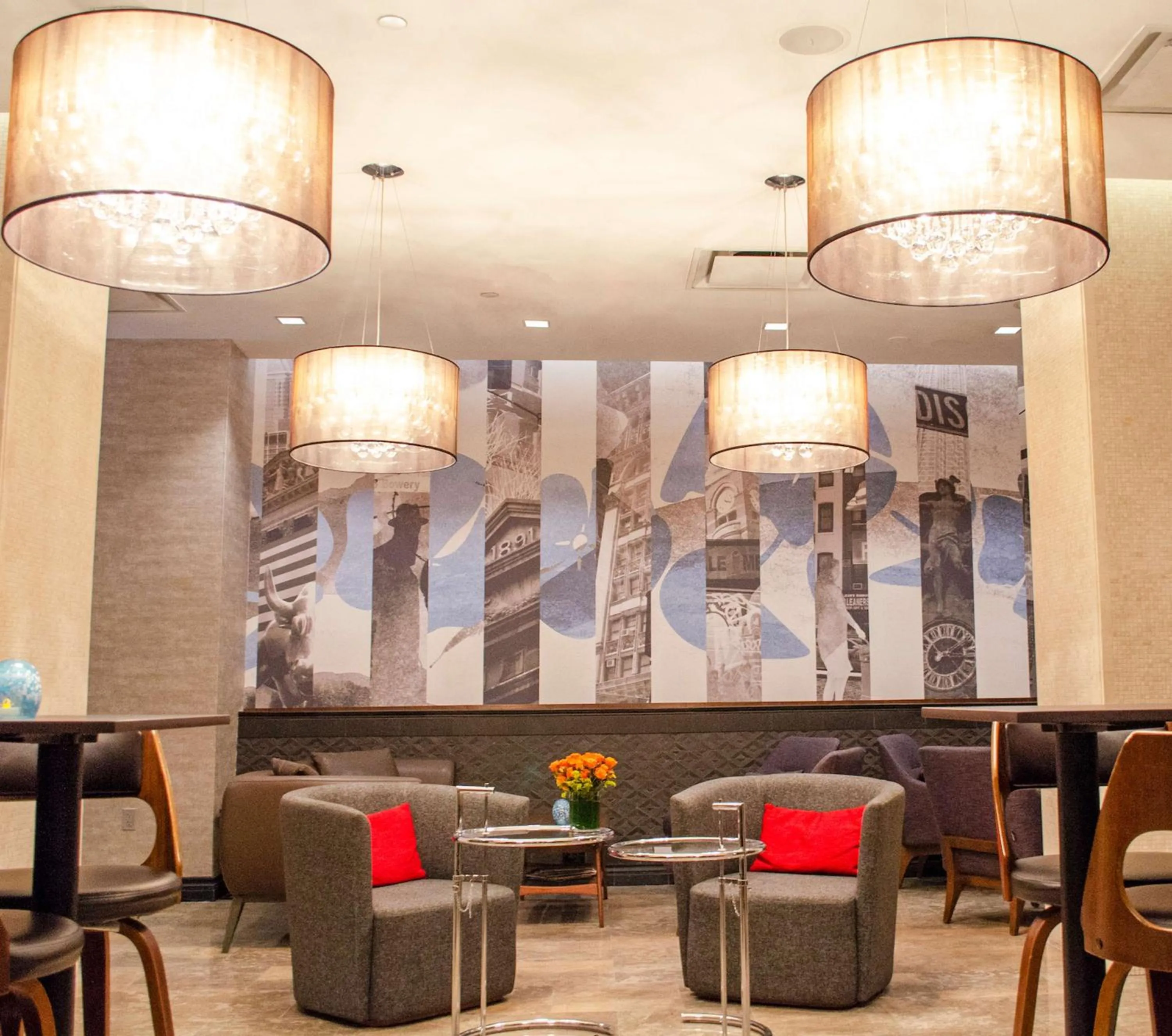 Lobby or reception in Distrikt Hotel New York City, Tapestry Collection by Hilton