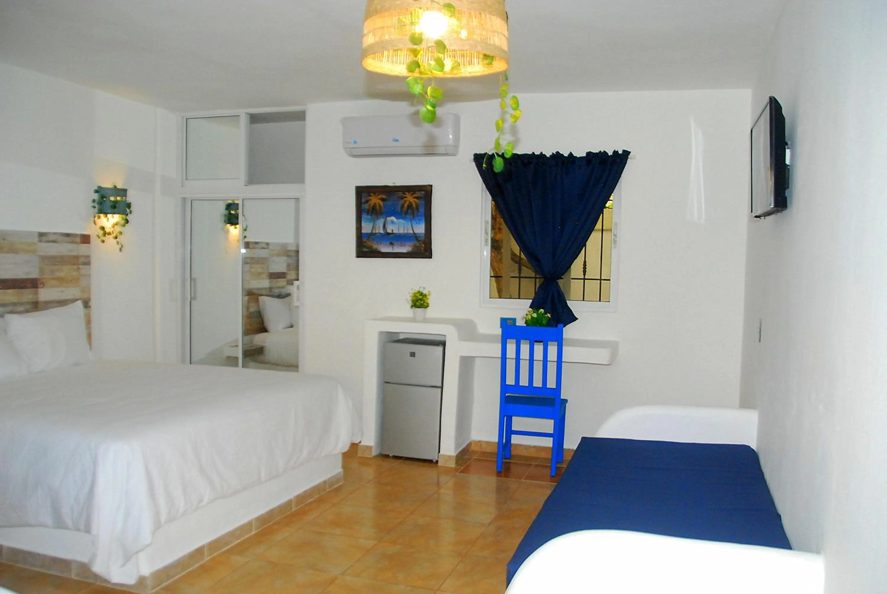 Bed in Nuovo Hotel Playa Catalina