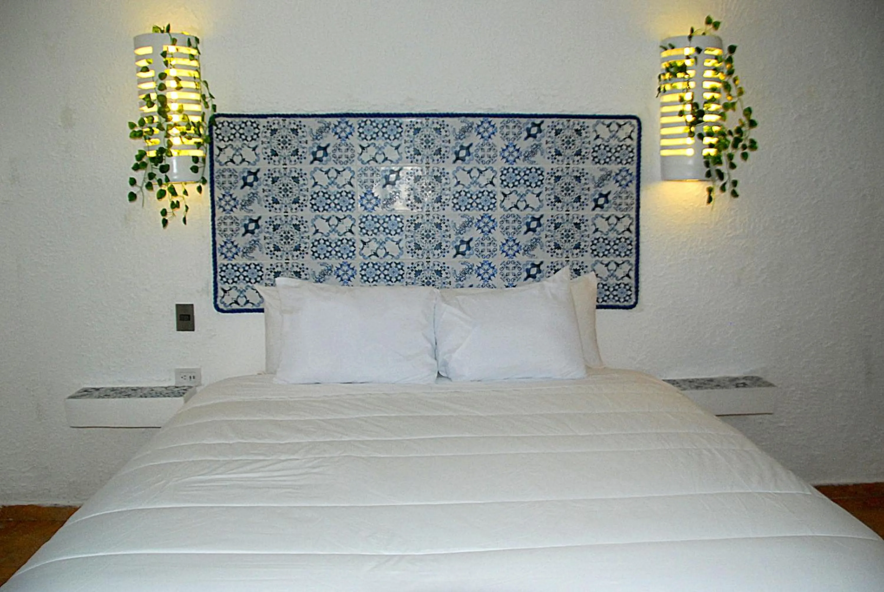 Bed in Nuovo Hotel Playa Catalina