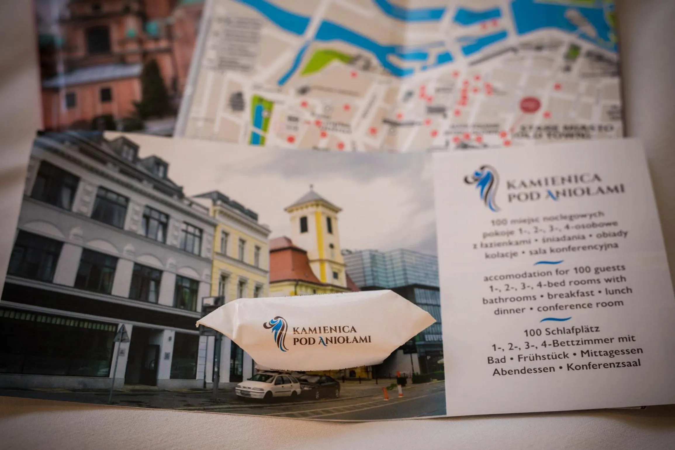 Property logo or sign in Kamienica Pod Aniołami