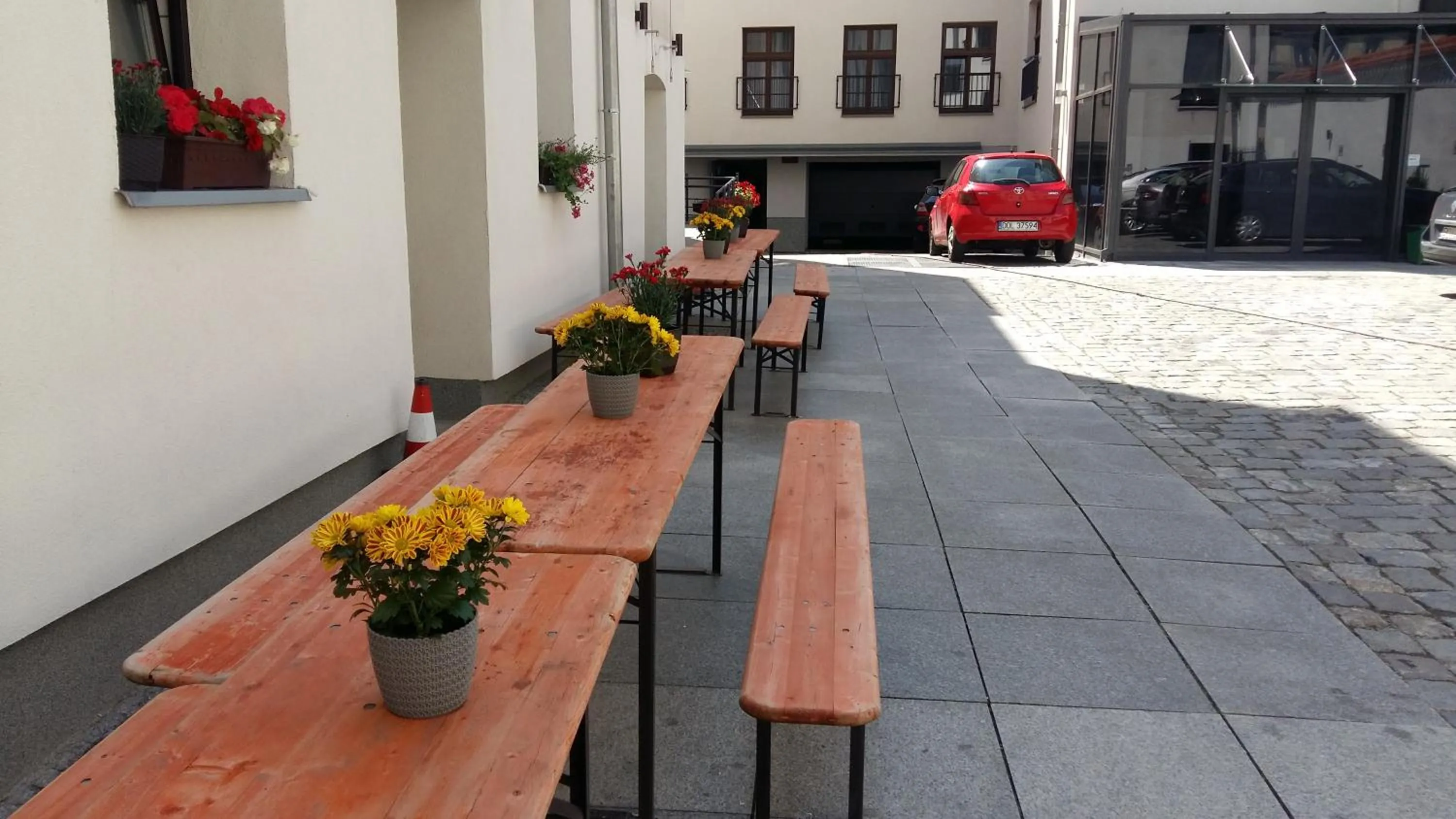 Patio in Kamienica Pod Aniołami