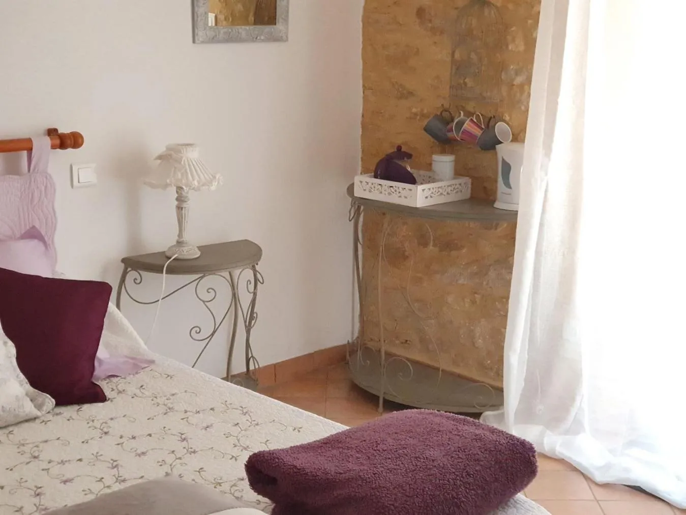 Coffee/tea facilities, Bed in Les Filolies