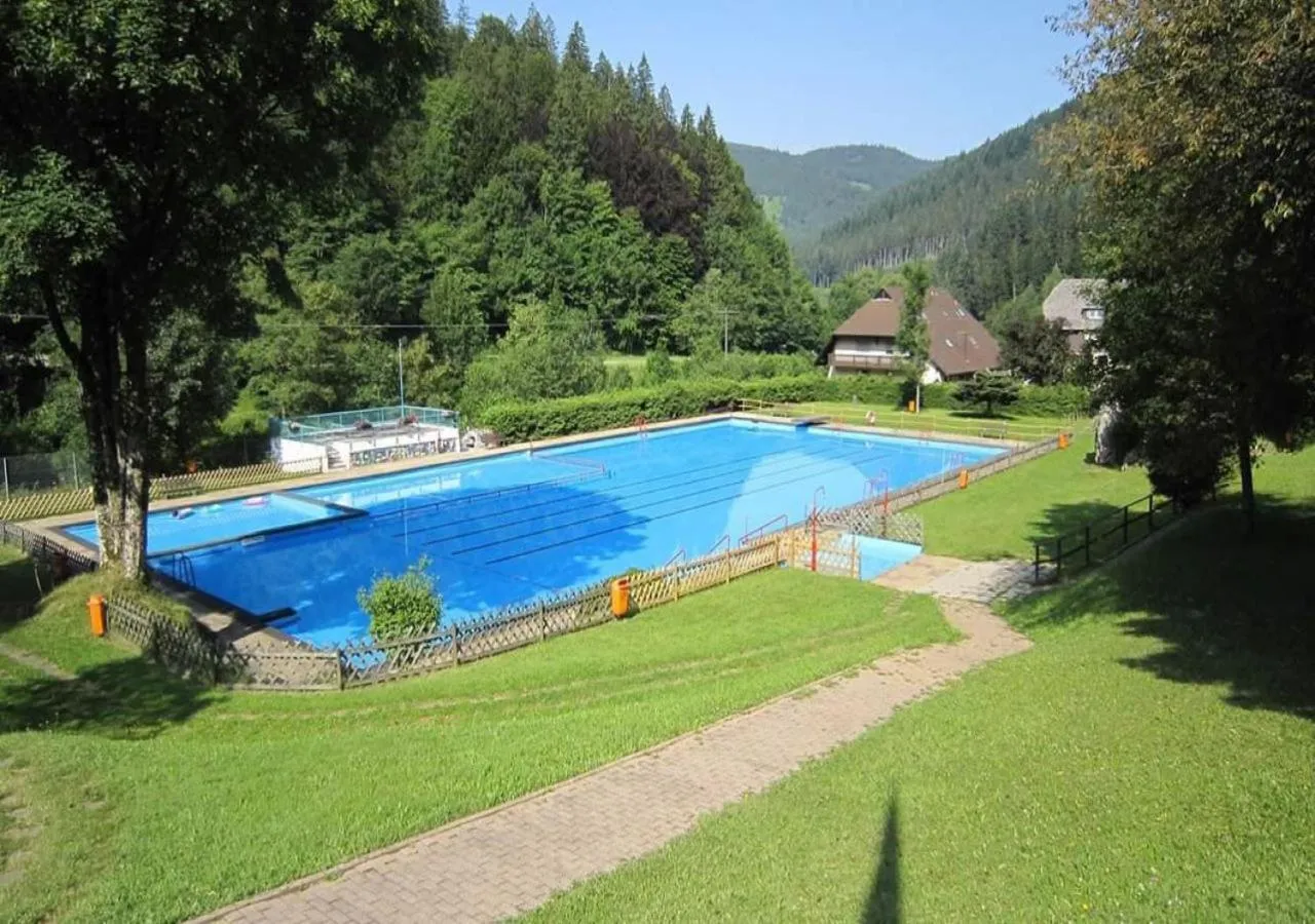 Swimming pool in Hotel Waldeck in Todtnau