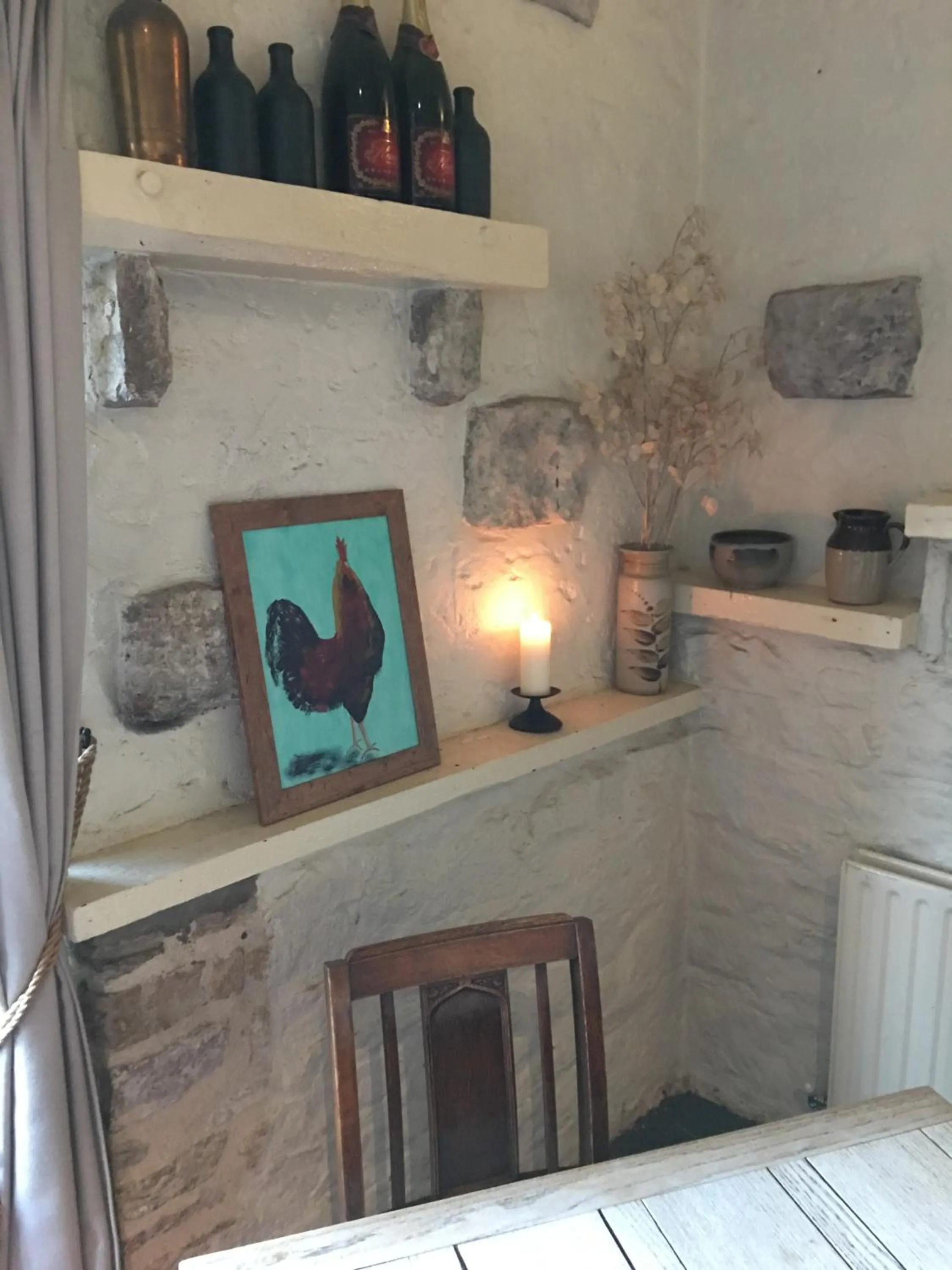 Dining area in The Scott Arms