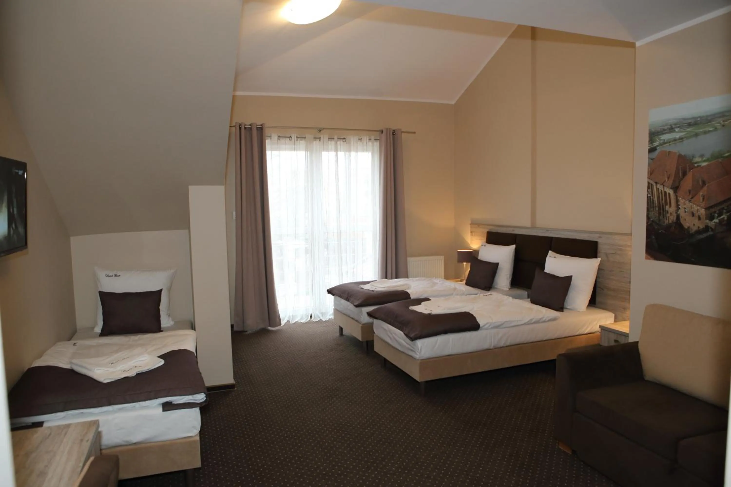 Day, Bed in Hotel Piast przy Zamku