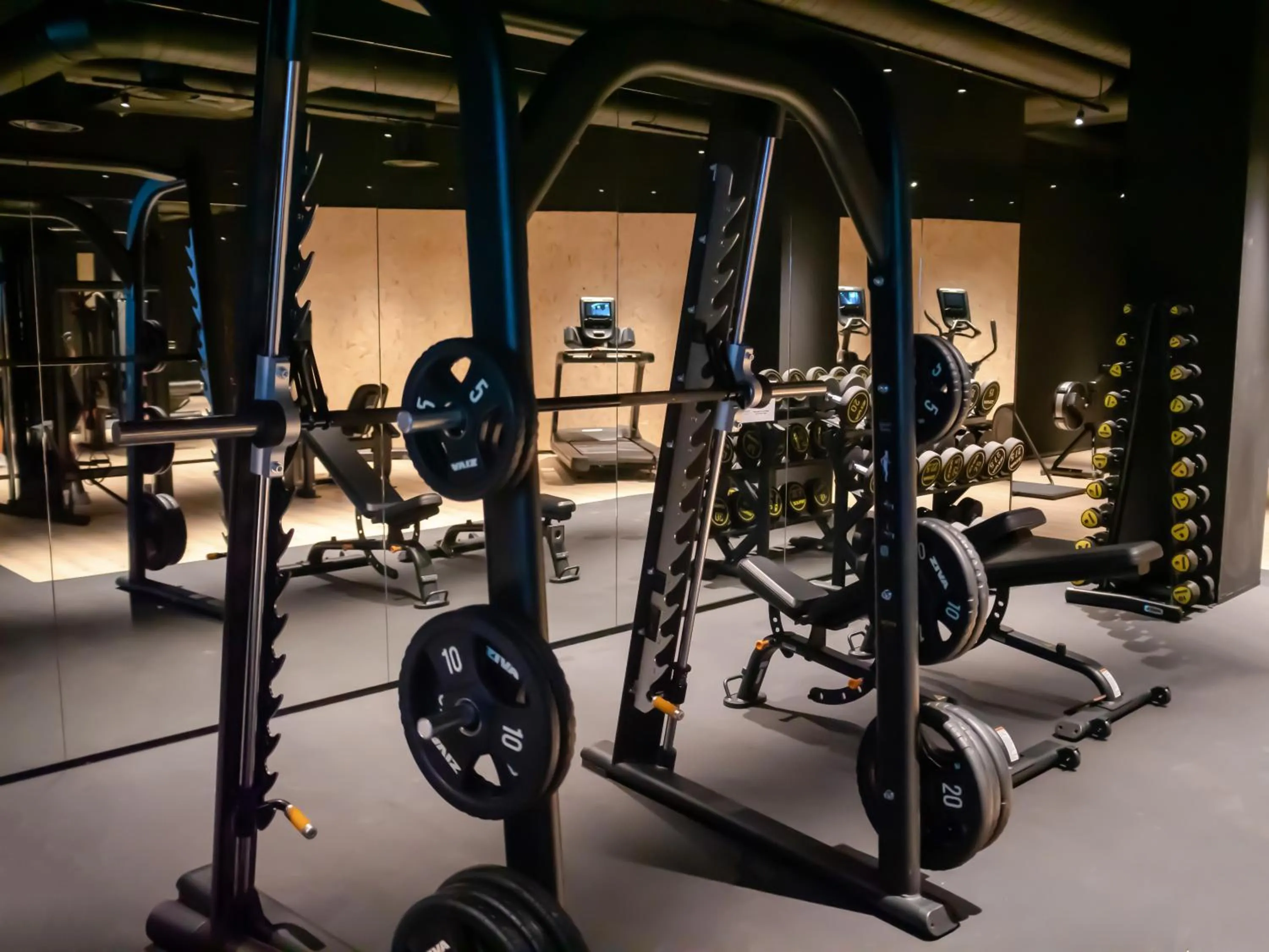 Fitness centre/facilities in Hotel Princesa Parc