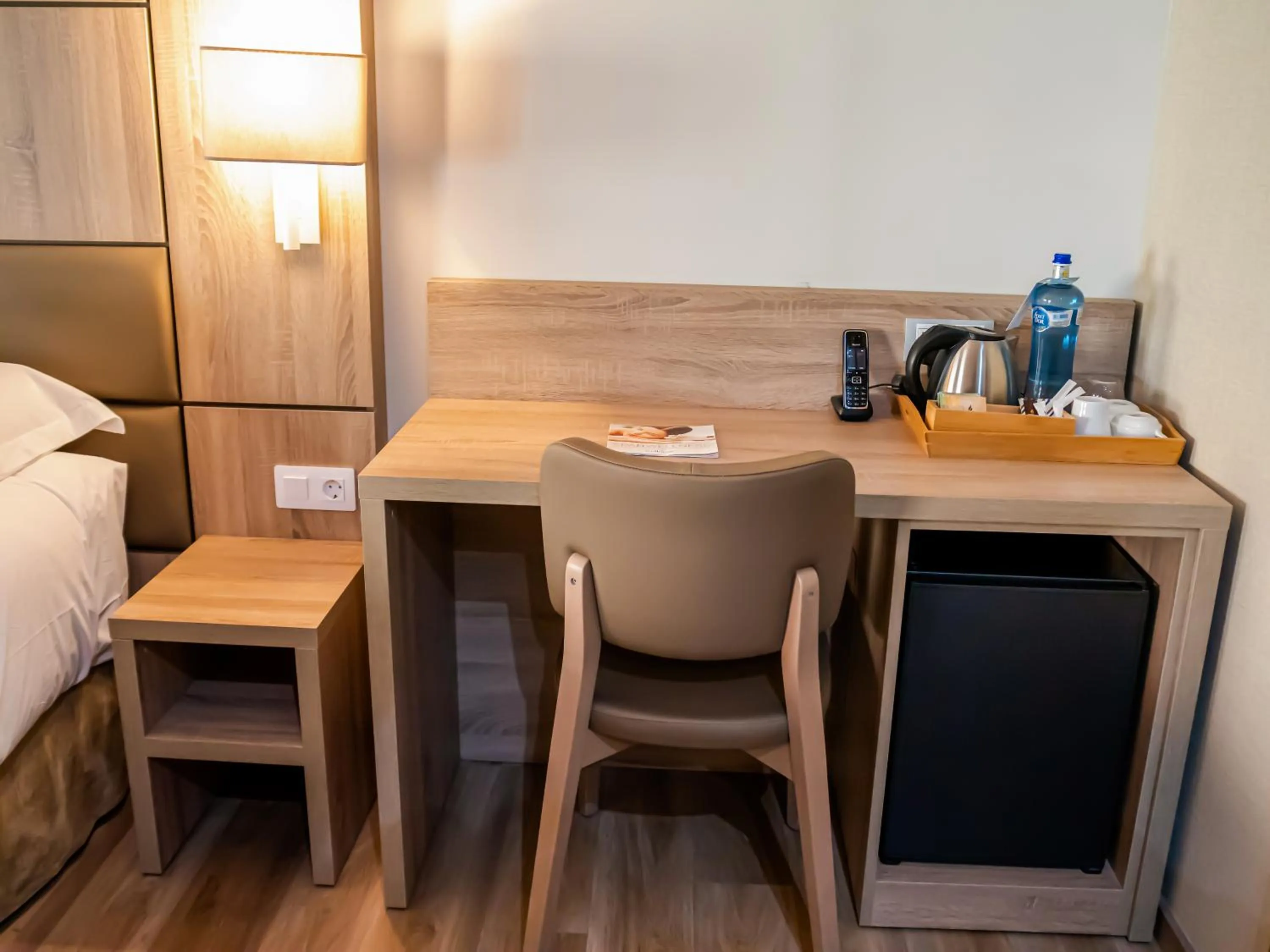 Bed in Hotel Princesa Parc