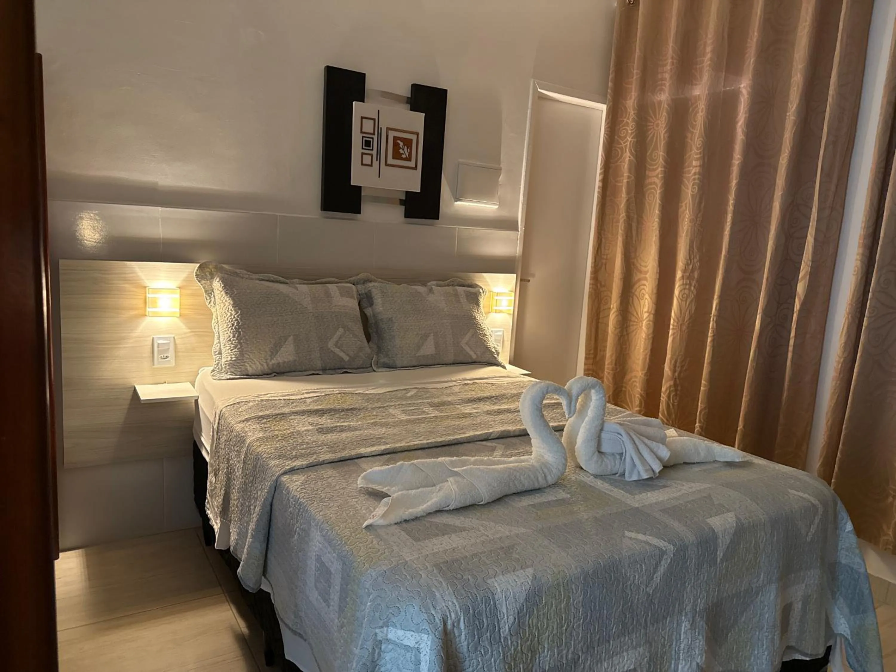 Bed in Chalé Temporada Porto dos Lençóis - Lençóis Maranhenses