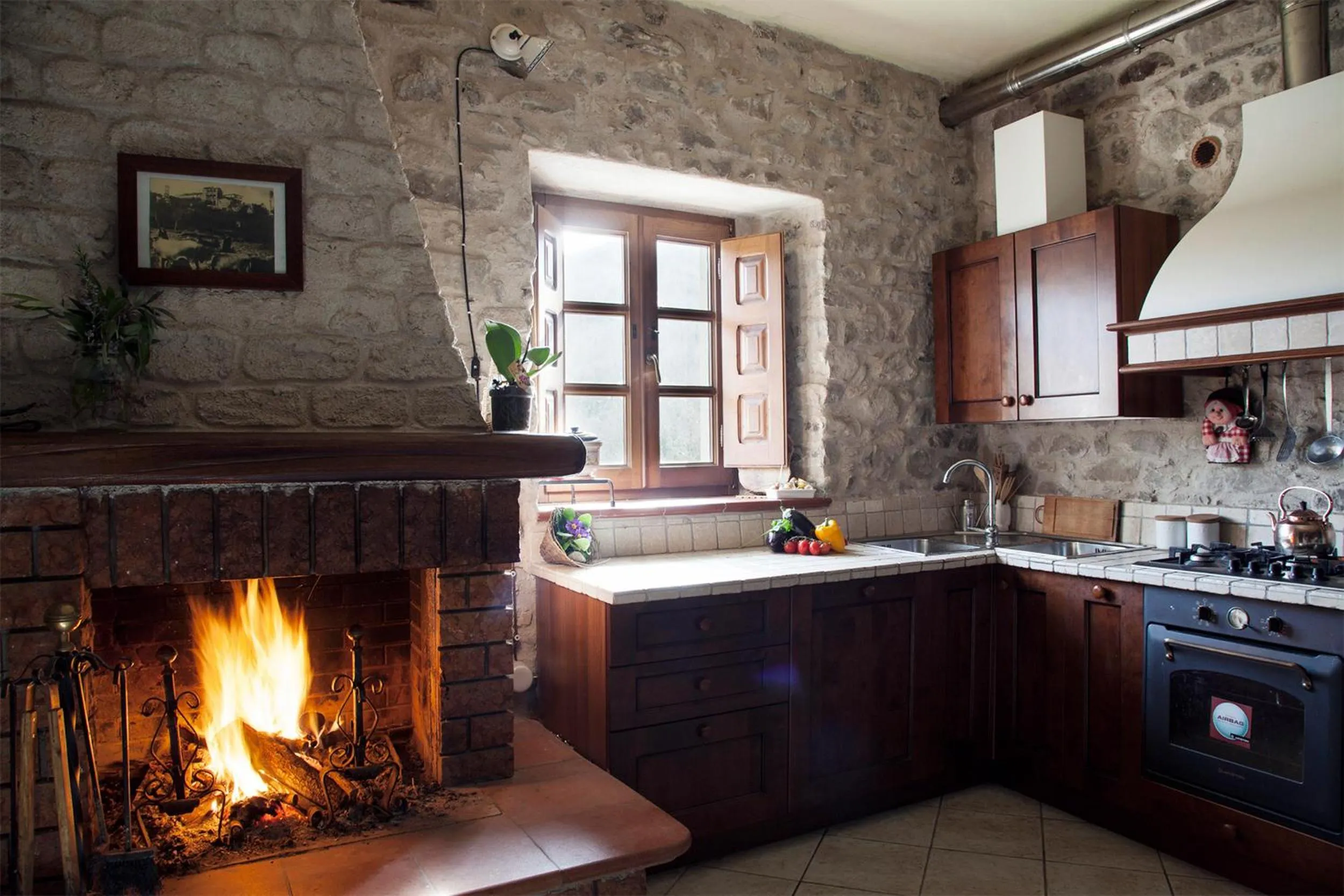Kitchen or kitchenette in Ca'Luni