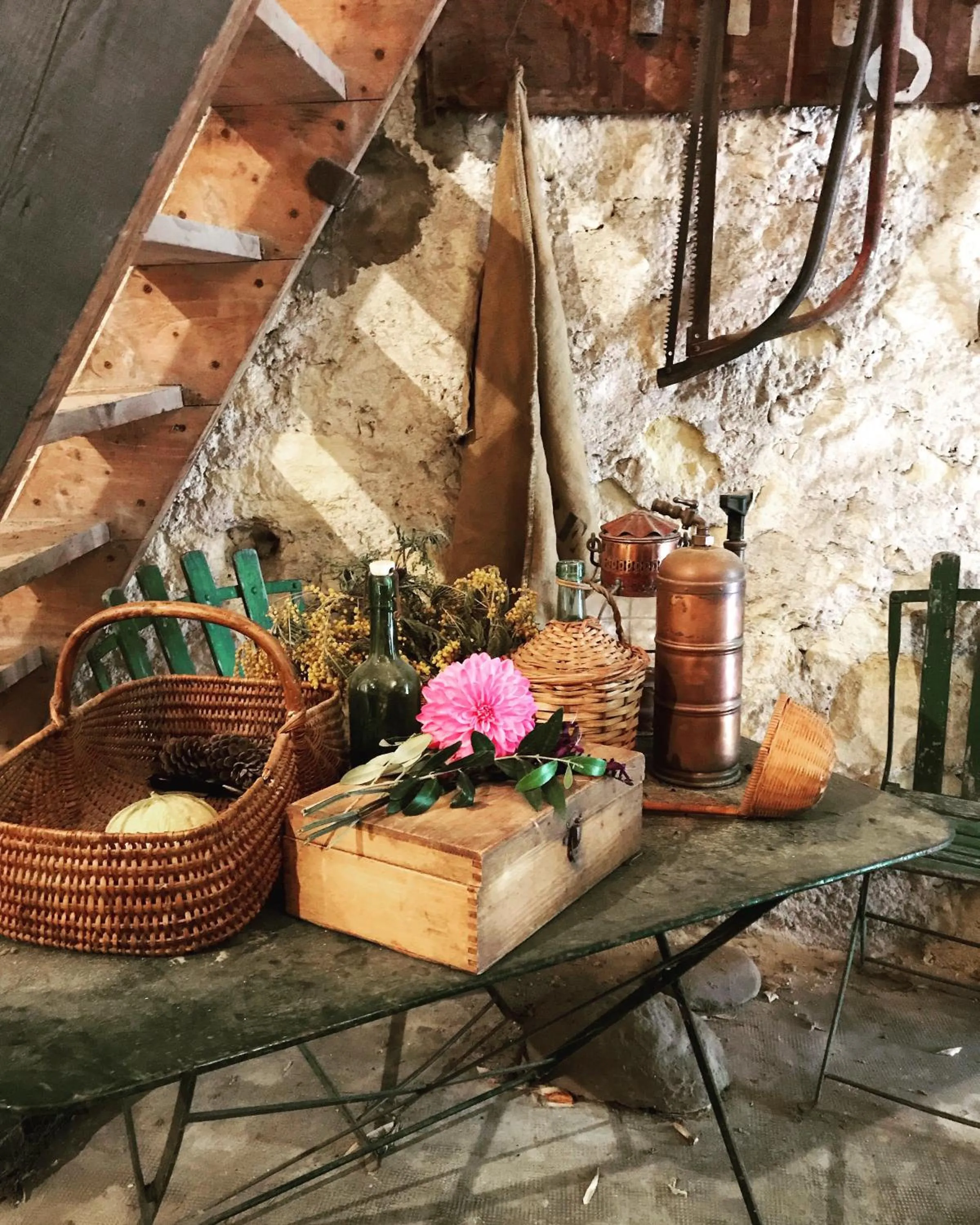 Decorative detail in Le logis blanc bed&breakfast